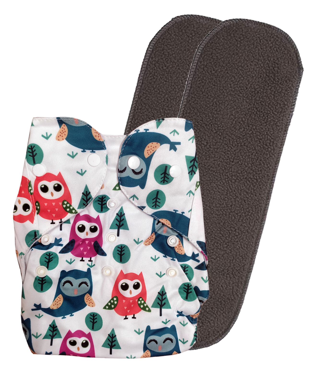 DOMENICO Washable Baby Diaper Premium Cloth Diaper Reusable, Adjustable Size, Waterproof, Pocket Cloth Diaper Nappie (1 Diaper and 2 Insert Pad)-picture-38