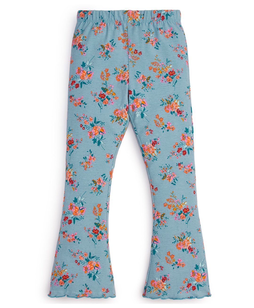 JusCubs Cotton Lycra Floral Printed Leggings - Multi Colour-image-38