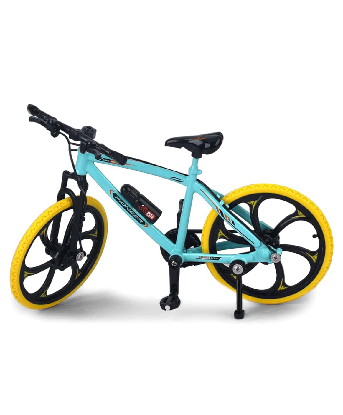 Magicwand 1:8 Scale Toy-Miniature Die-Cast Alloy Based Racing Pegasus Toy Bicyle Fully Working Model for Collectors Random Color-image-2