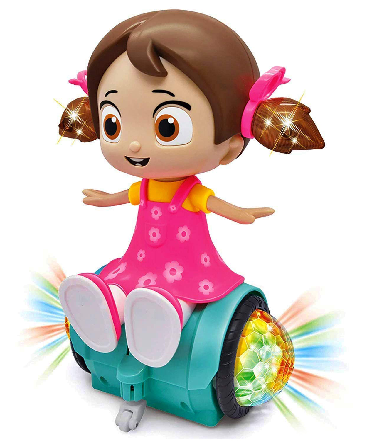 Magicwand Bump and Go Dancing Musical Girl with Flashing 3D Lights for Kids with 2 Modes Pack of 1-image-44