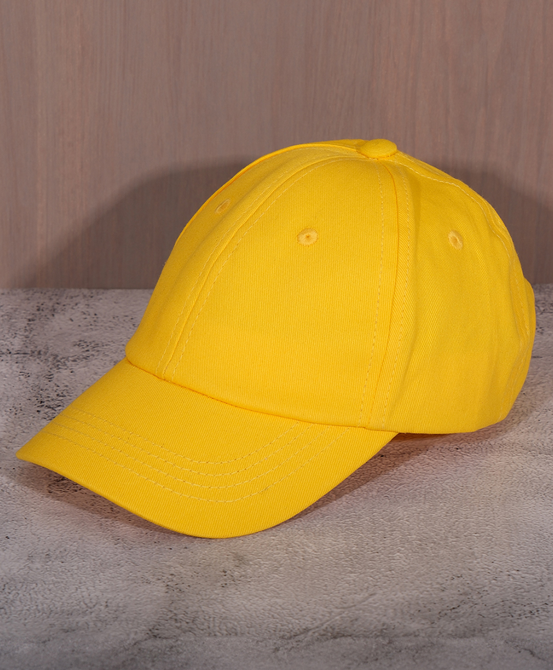 DukieKooky Solid Baseball Cap - Yellow-picture-10