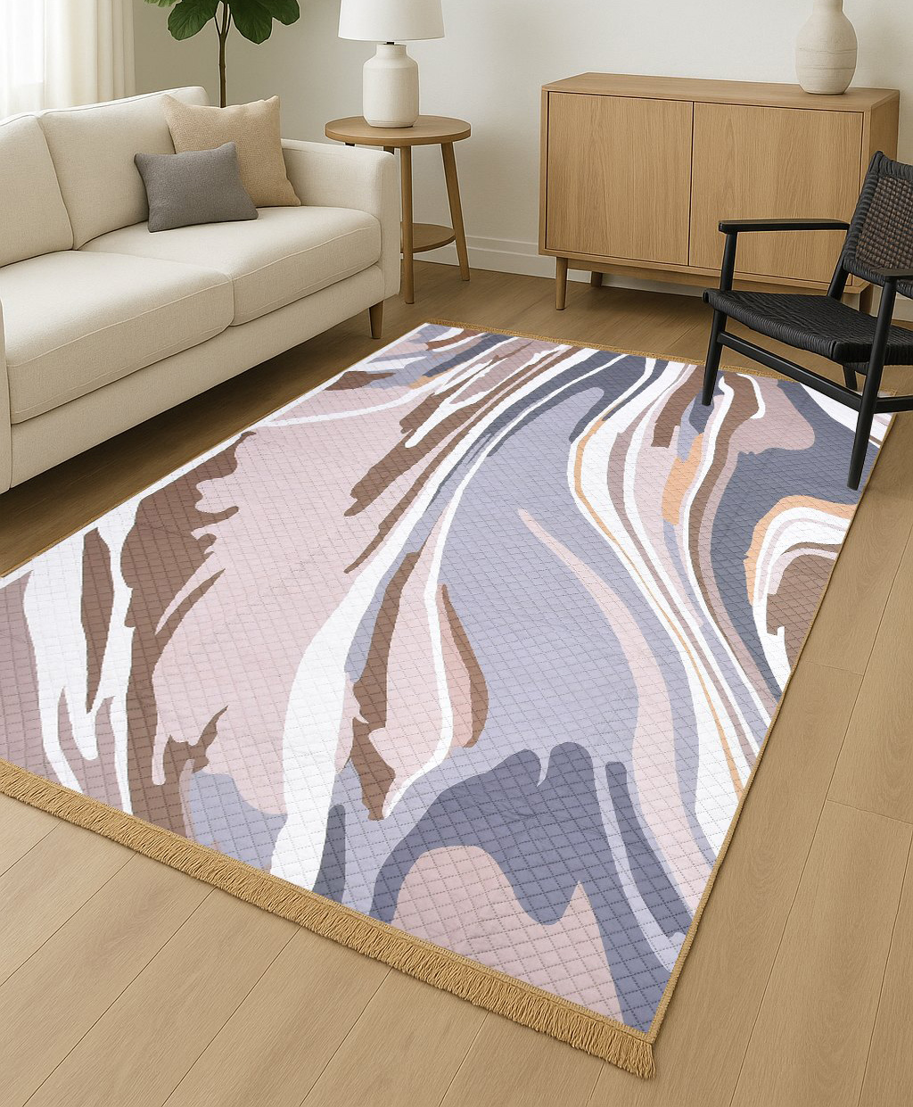 RRC Polyester Soft & Durable Carpet - Multicolor-image-24
