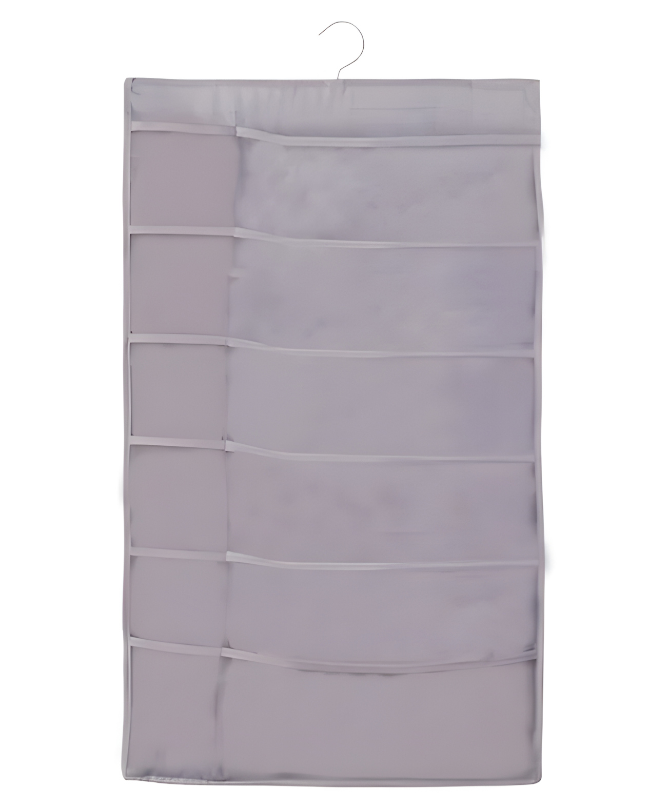 COZY VIBES Hanging Closet Organizer Dual-Sided Wall Shelf Wardrobe Storage Bag for Underwear Socks- PACK OF 1- COLOR MAY VARY-image-8