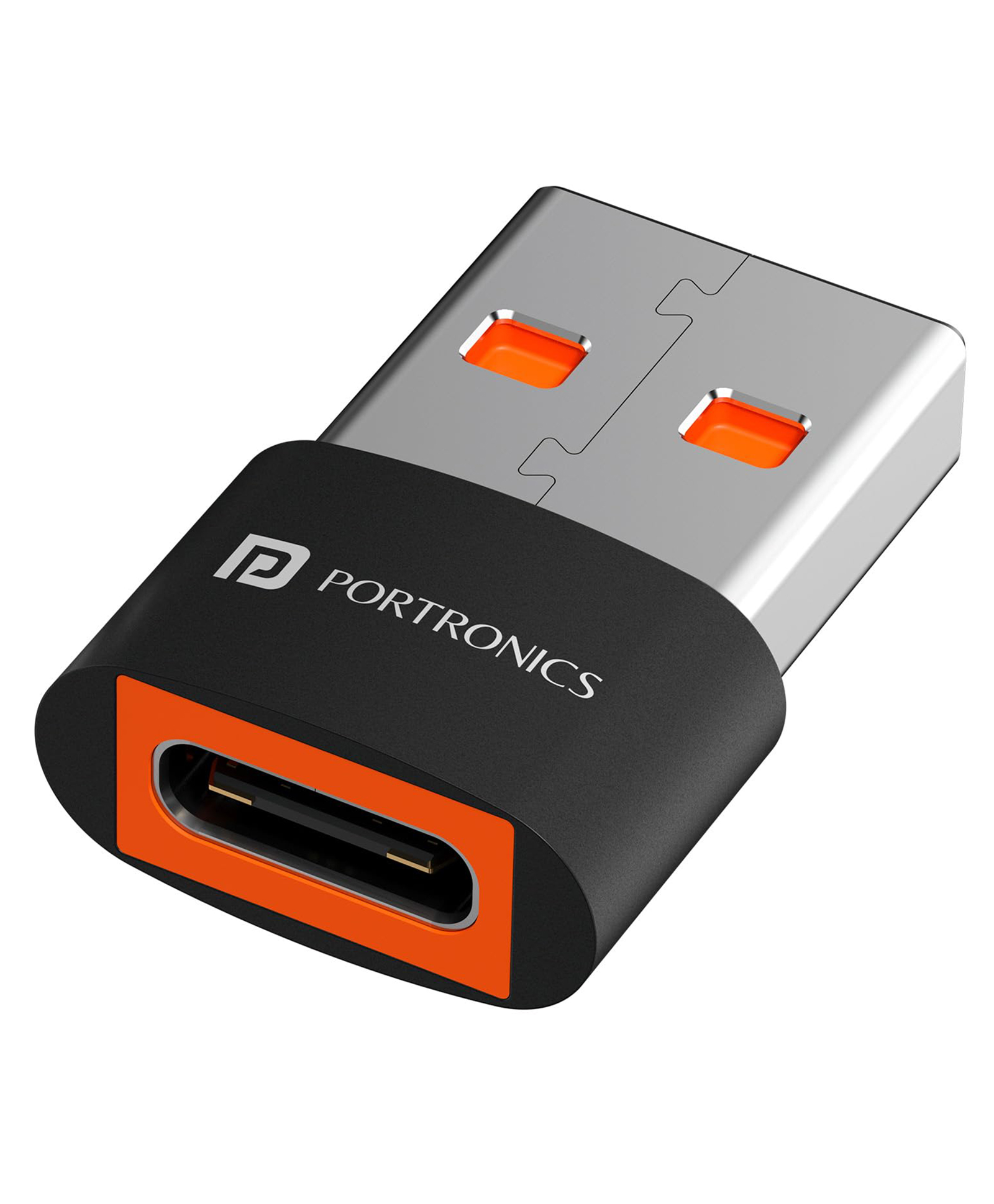 Portronics Bridge X USB 3.0 Type C Female to USB Male OTG Adapter, 5Gbps High Speed Data Transfer, Fast Charging, Compatible with Laptops, Tablets, Smartphone, Chargers & More Devices(Black)-picture-19