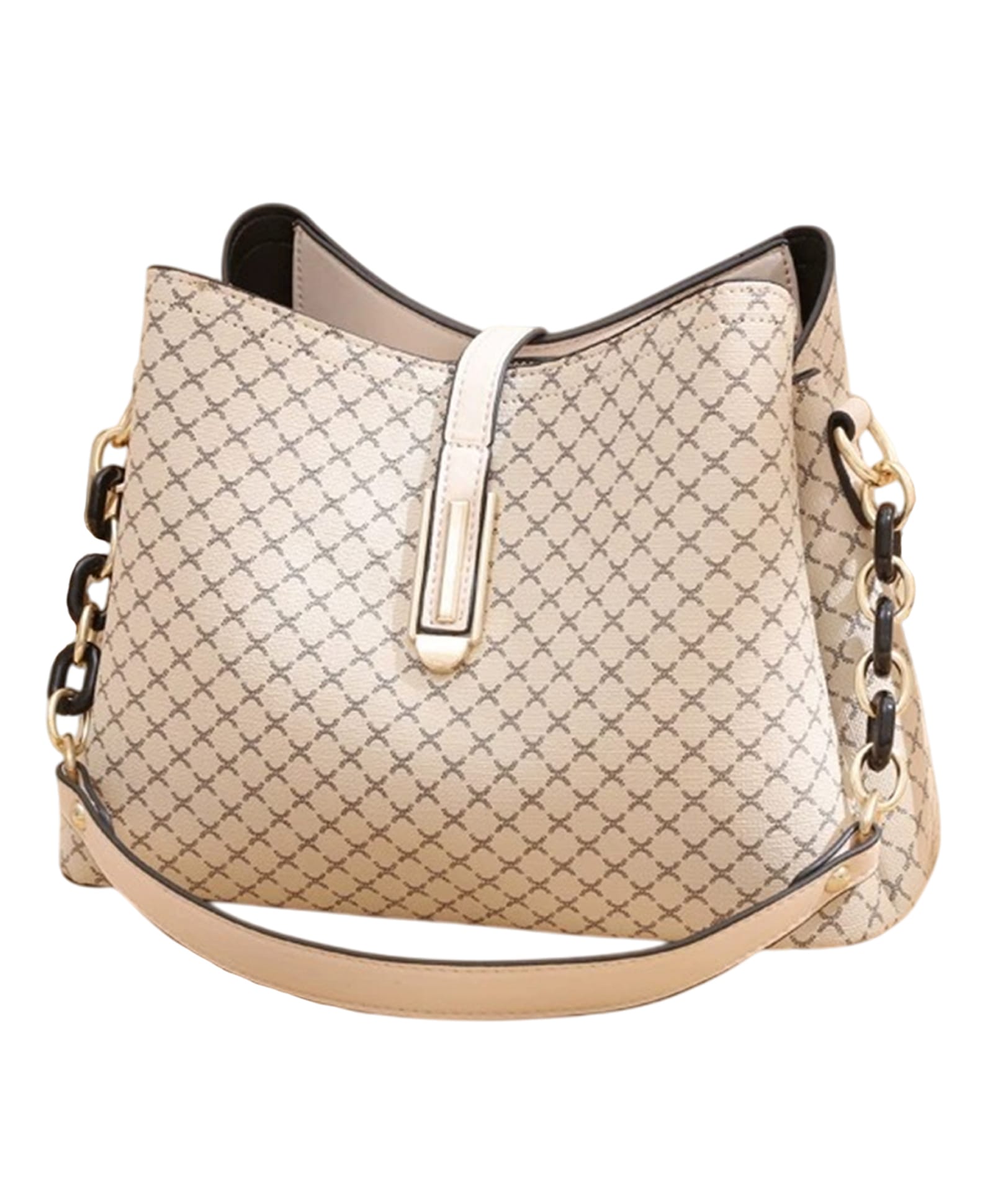 SYGA Women's Pu Material With Bucket Type, Sling Bag (Khaki)-picture-16