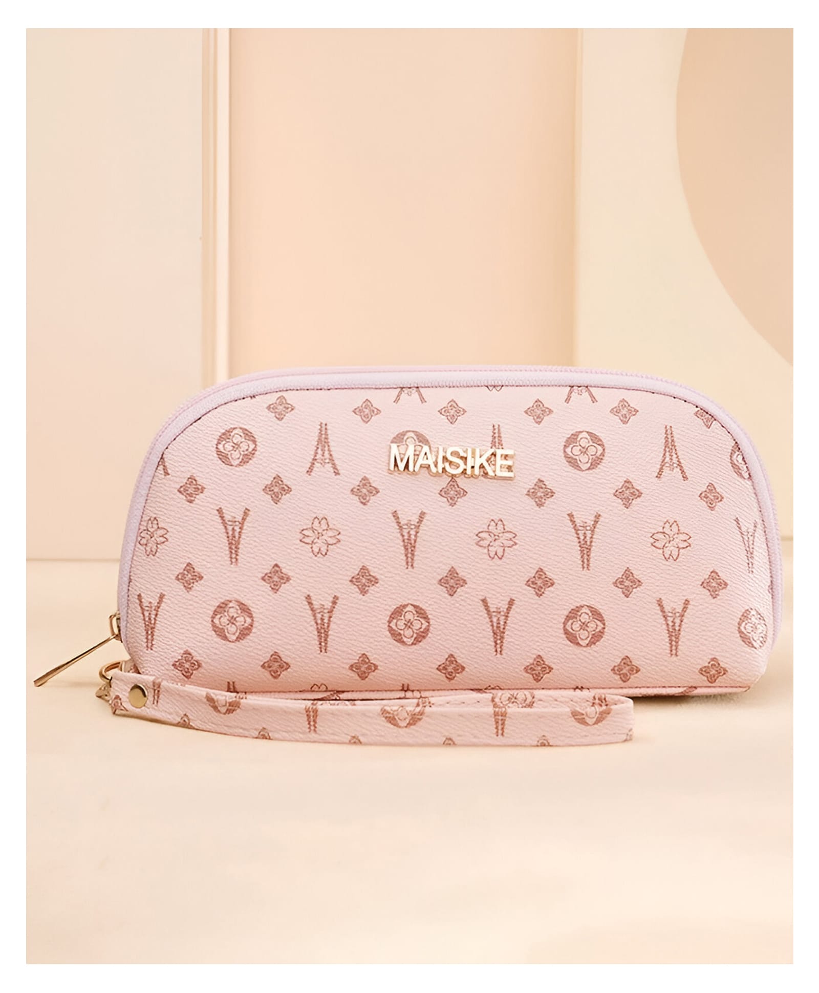 SYGA Women's Multi-Function Long Wallet & Spring Shell Bag Set Stylish Wallet, Coin Purse(Light Pink)-image-23