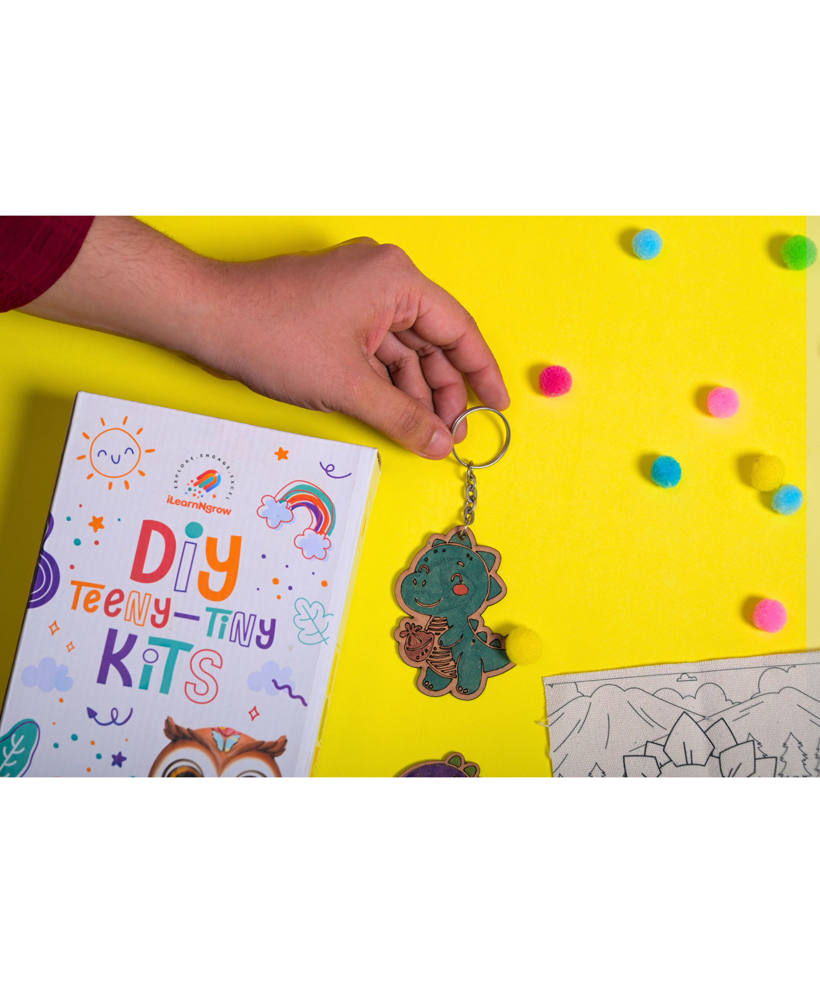 ilearnngrow Teeny Tiny DIY Dino Painting Kit-picture-17