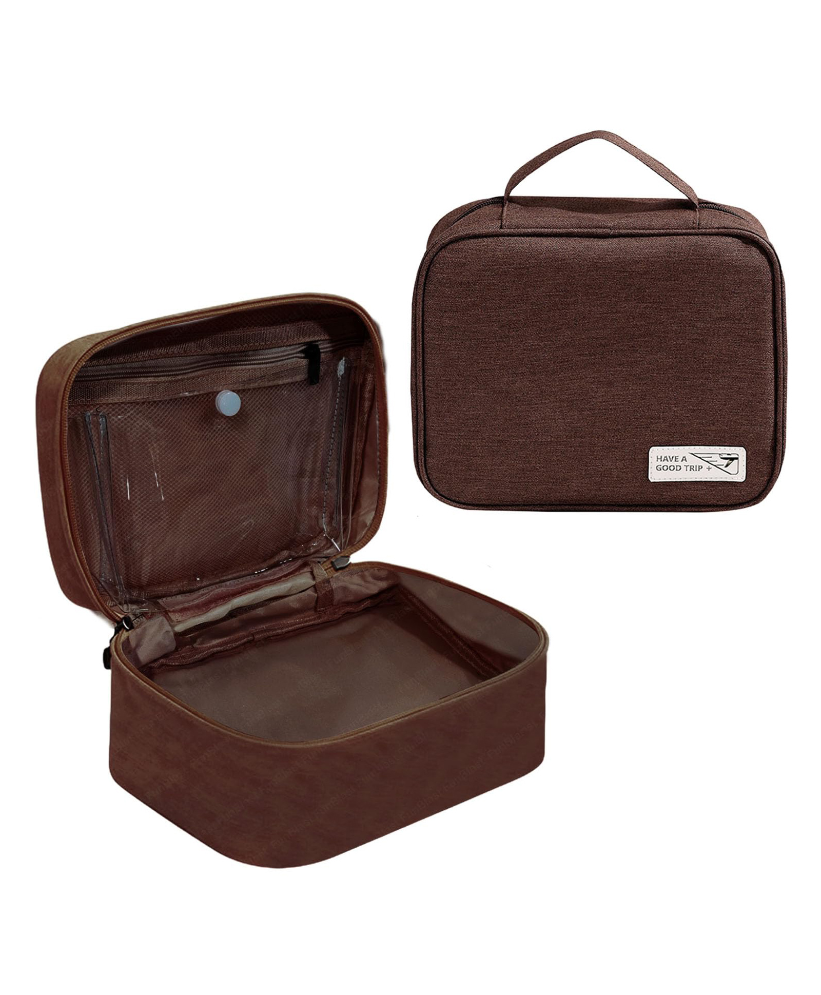 FunBlast Multipurpose Travel Bag with Mesh Pockets - Pack of 1 Brown-image-30