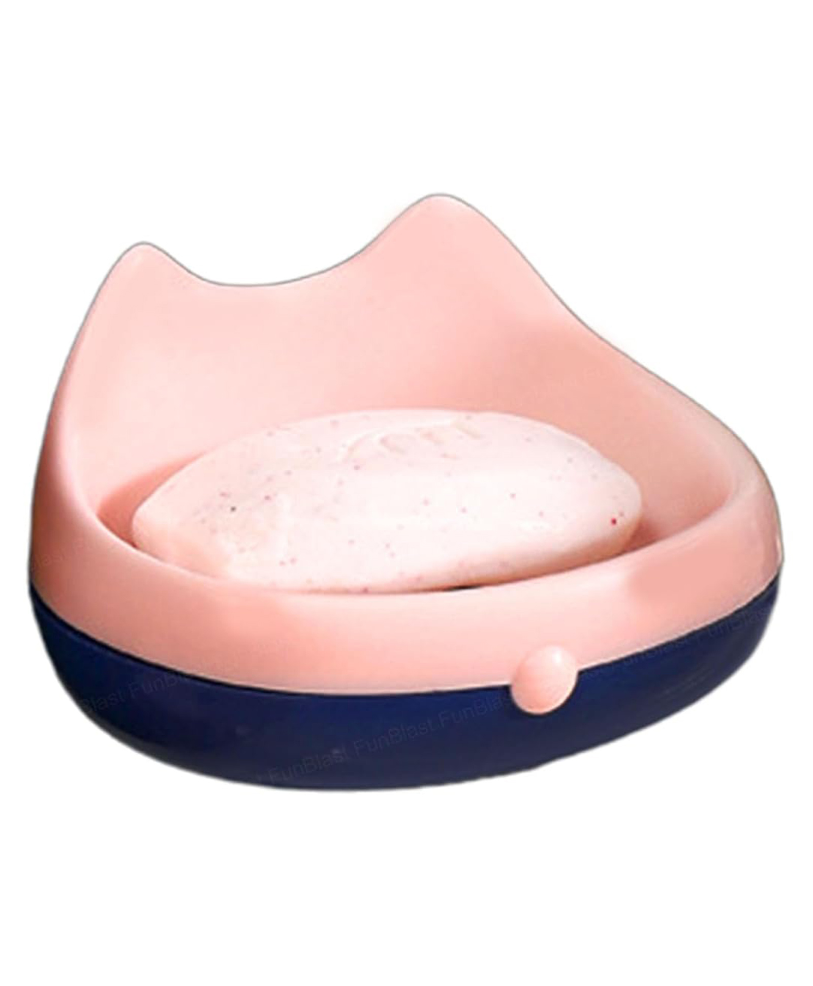 FunBlast Soap Case with Wall Mounted Sticker Pack of 1 Pink-image-2