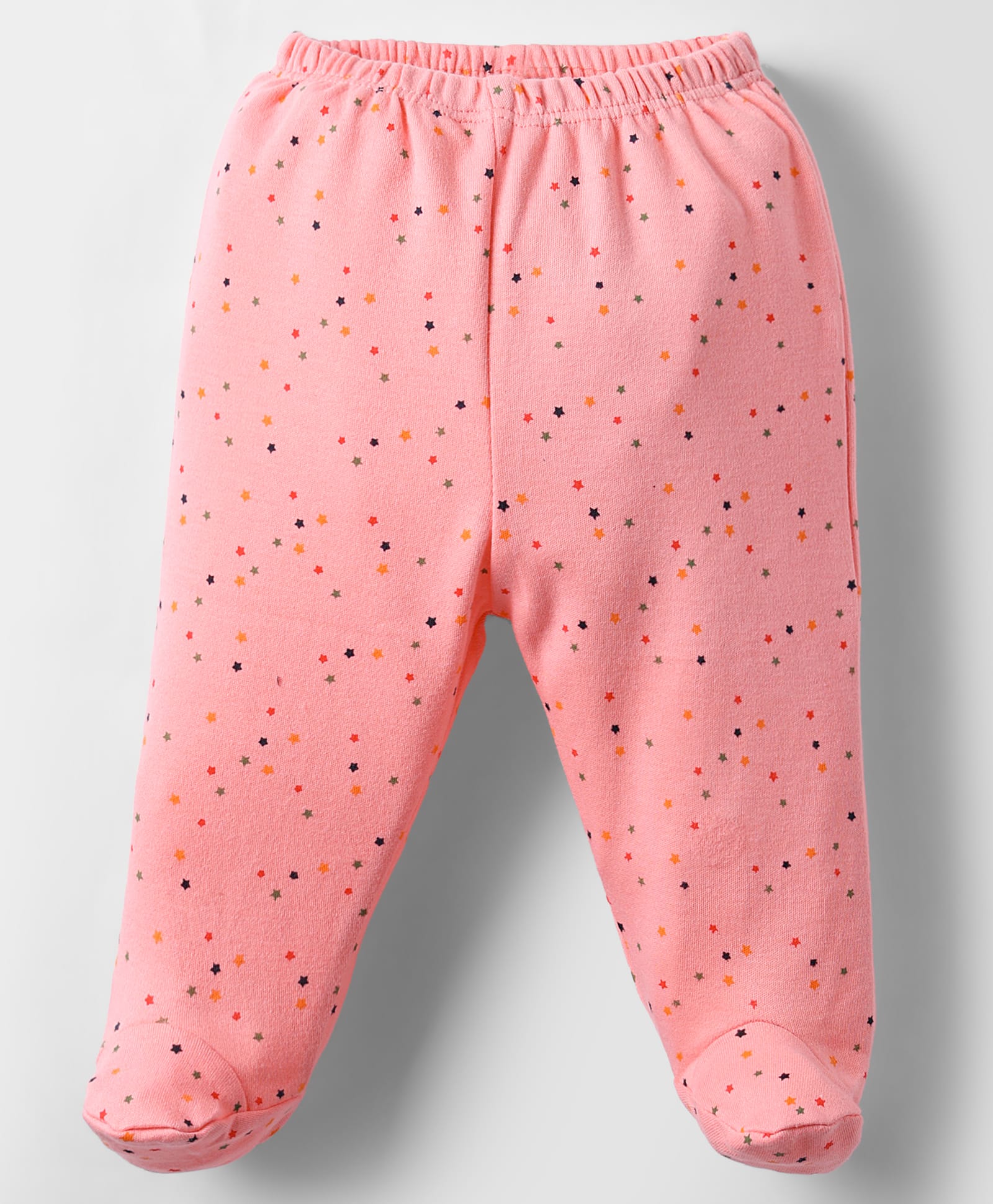 Tango Interlock Knit Bootie Leggings with Star Print - Pink-image-2
