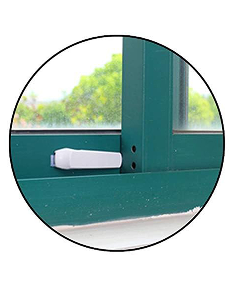 Safe-O-Kid Sleek Childproof Sliding Door & Window Wedge Locks Pack of 10-image-10
