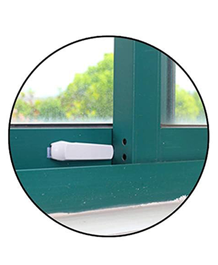 Safe-O-Kid Sleek Childproof Sliding Door & Window Wedge Locks Pack of 16-image-7