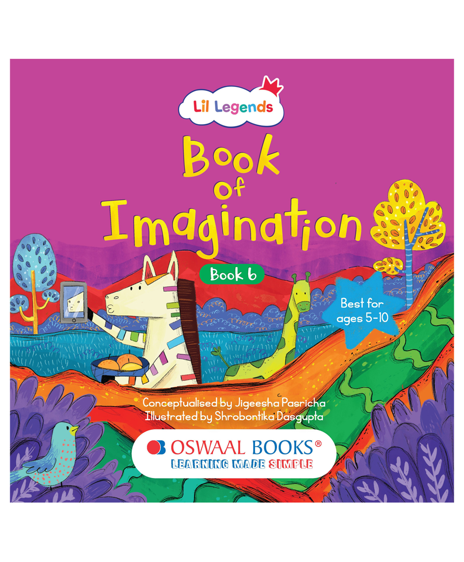 Oswaal Books Lil Legends: Book of imagination, Book 6 - English-image-44