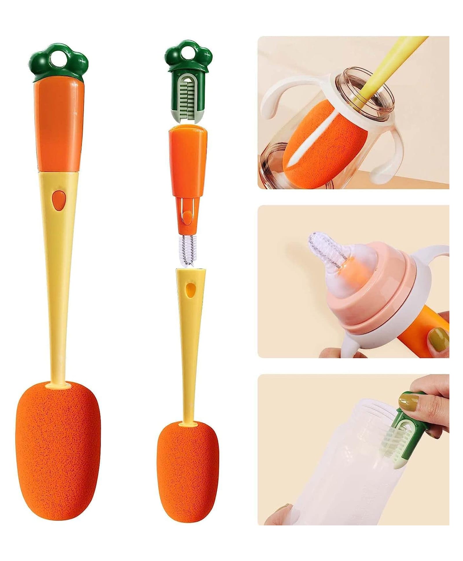 Ortis 3 in 1 Cleaning Brush (Color May Vary)-picture-10