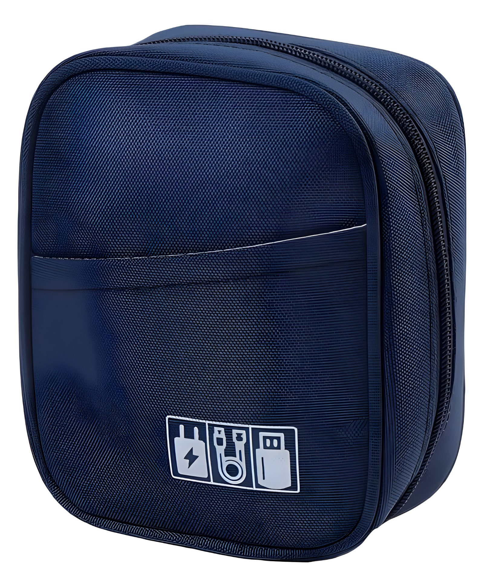 COZY VIBES Storage Pouch for Small Electronics and Accessories,Tech Bag,Electronic Organizer Case Compatible- PACK OF 1- COLOR MAY VARY-image-33