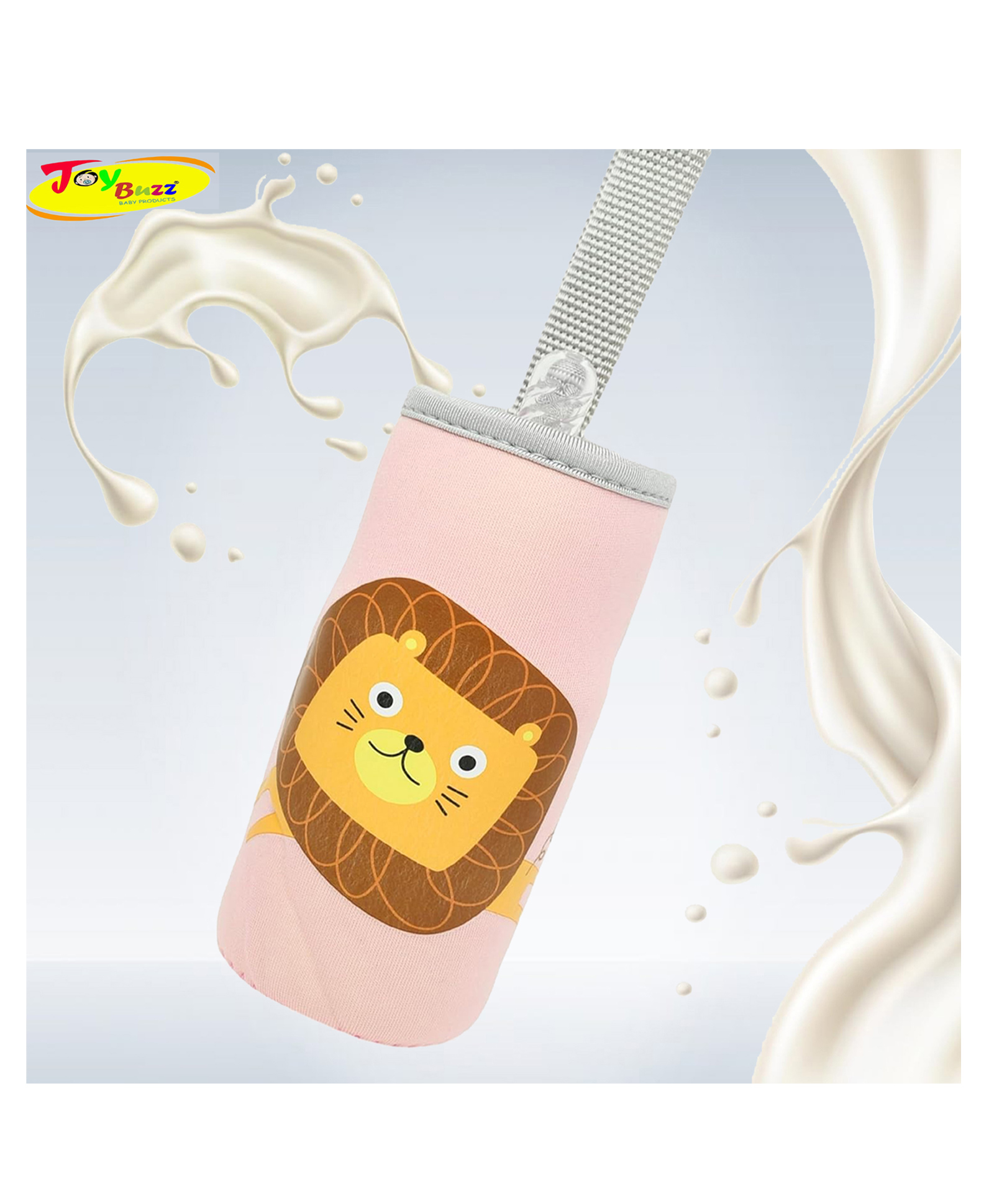 Joy Buzz Adjustable Reusable Baby Feeding Bottle Cover Sleeves Suitable For 120ml 220ml 240ml Slim Neck Feeding Milk/Water Glass Feeder Bottles-image-42