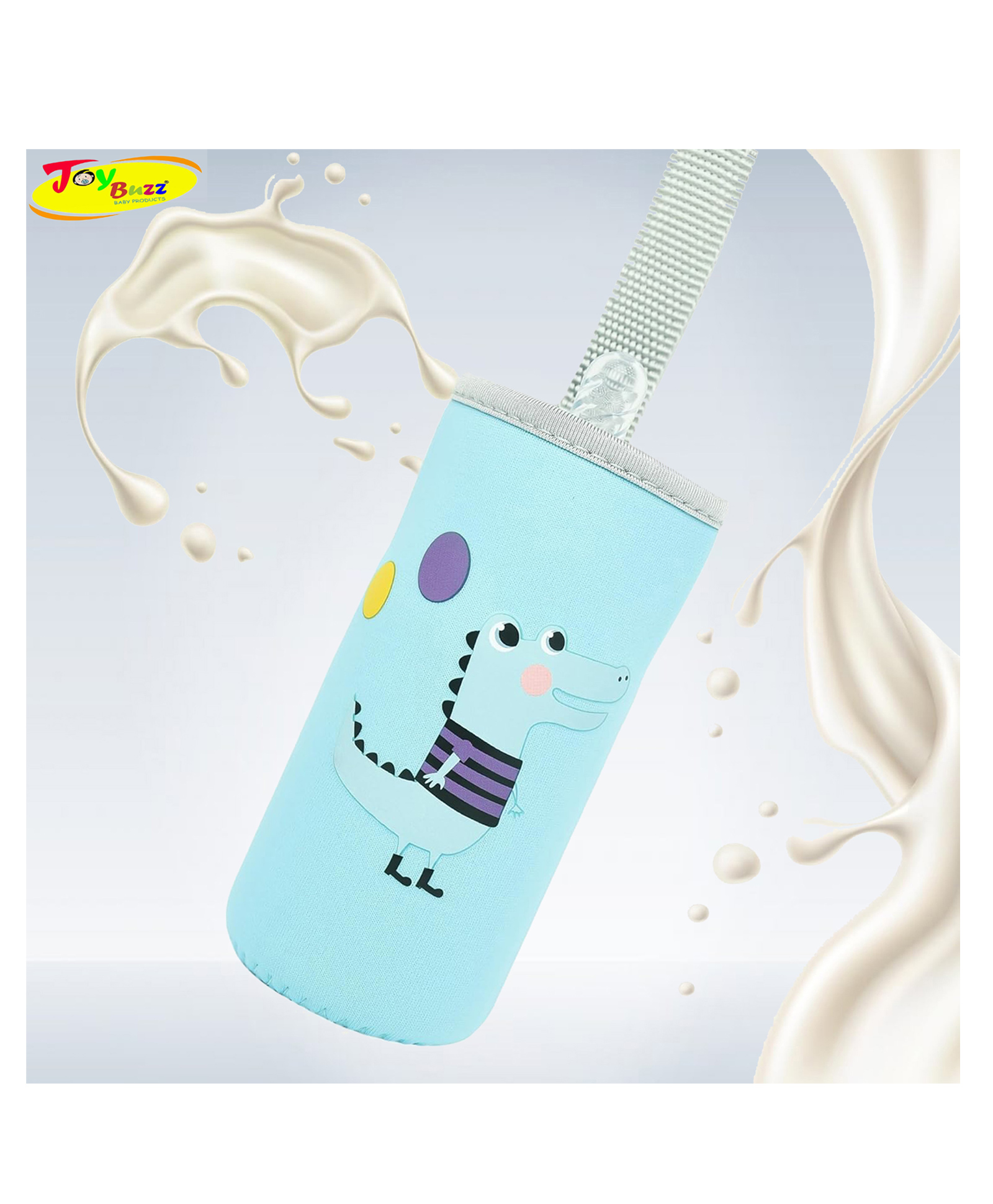 Joy Buzz Adjustable Reusable Baby Feeding Bottle Cover Sleeves Suitable For 120ml 220ml 240ml Slim Neck Feeding Milk/Water Glass Feeder Bottles-picture-42