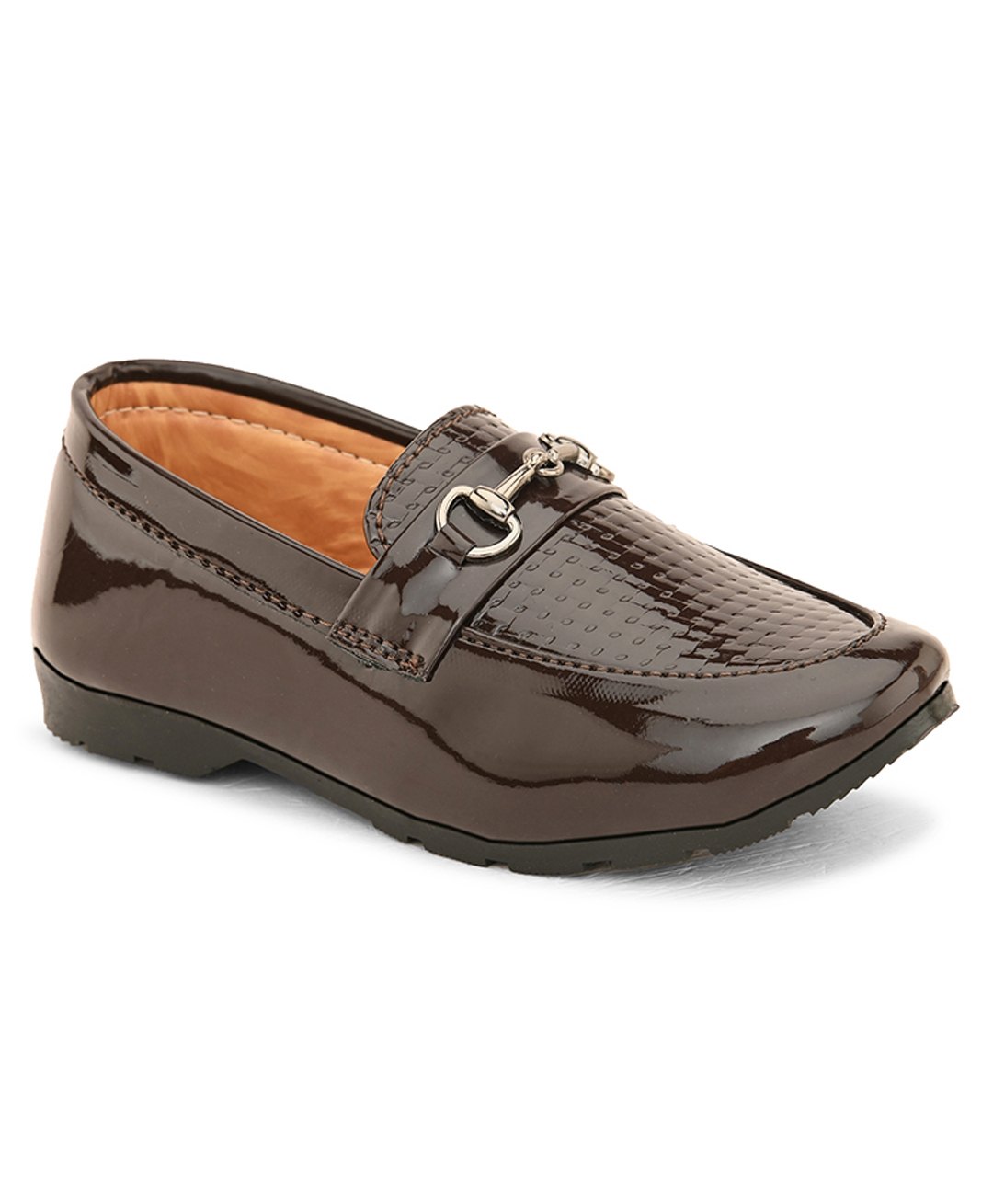 Stefens Solid Slip On Loafers - Brown-image-24