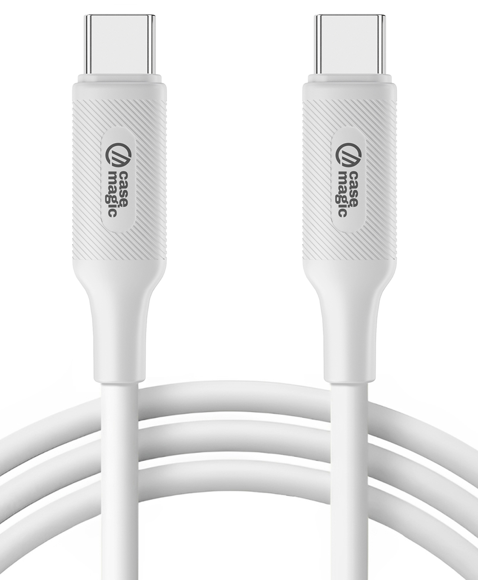 Case Magic USB-C to USB-C Cable | 60W PD Fast Charging, 480Mbps Data Transfer, Durable PVC | Compatible with MacBook, iPad Pro, Samsung S25/S24/Ultra, Xiaomi, OnePlus & Android Phones (1M)-image-5