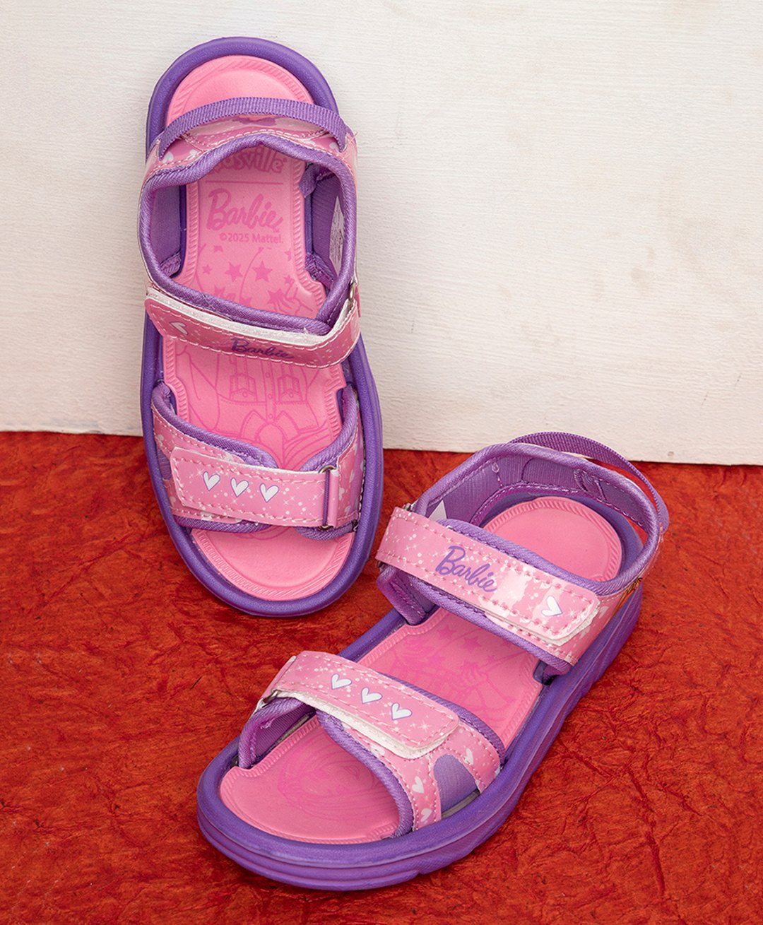 Kidsville Mattel Featuring Barbie Designed Sandals - Pink-picture-17