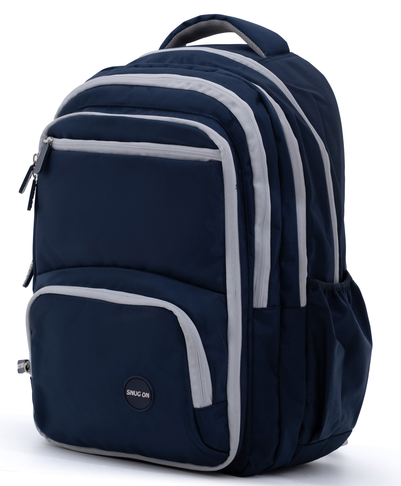 Novex Snug-On 35 L Backpack | Atlas Multi-Compartment School Bag cum Travel Bag | Spacious & Versatile (Navy Blue) - 19 Inch, 9 to 12 Years-image-42