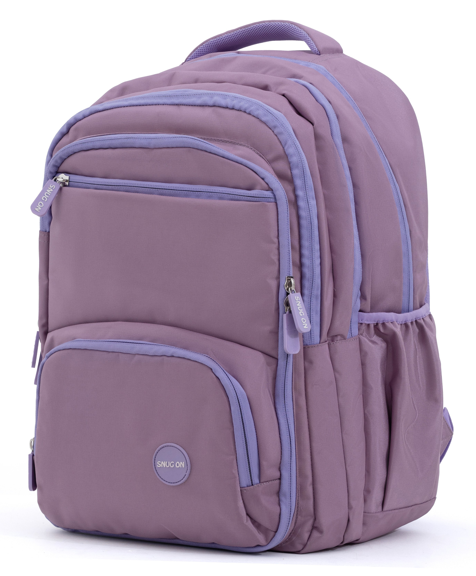 Novex Snug-On 35 L Backpack | Atlas Multi-Compartment School Bag cum Travel Bag | Spacious & Versatile (Pink) - 19 Inch, 9 to 12 Years-picture-16