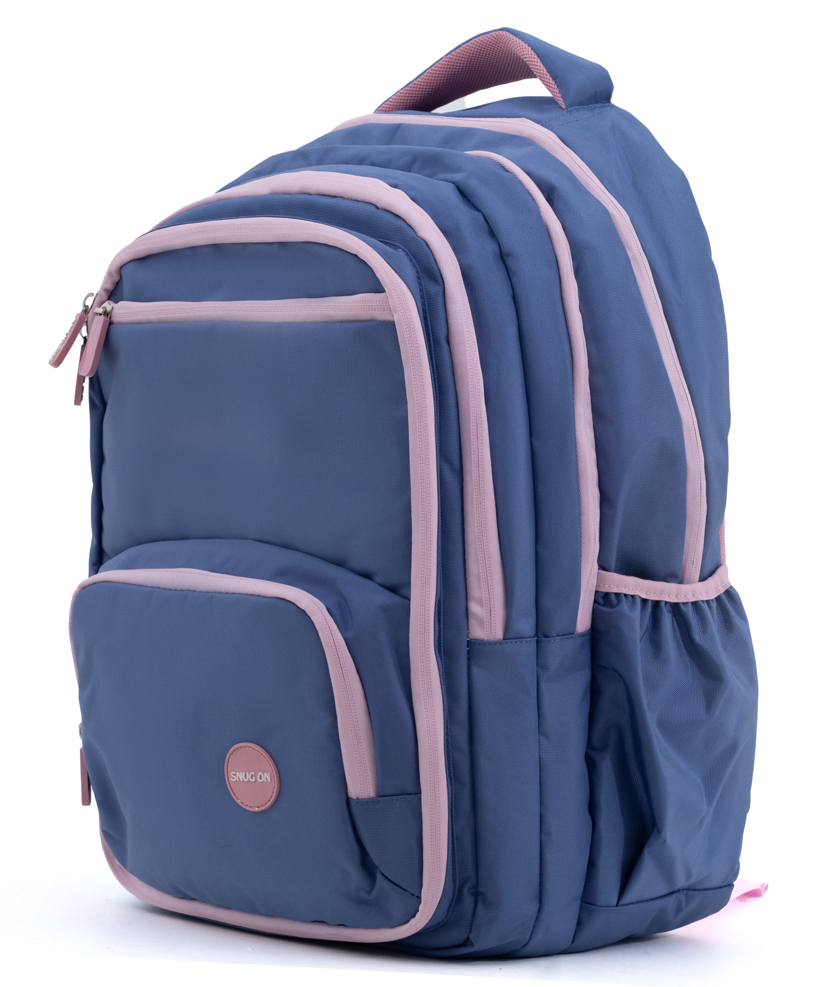 Novex Snug-On 35 L Backpack | Atlas Multi-Compartment School Bag cum Travel Bag | Spacious & Versatile (Purple) - 19 Inch, 9 to 12 Years-image-2