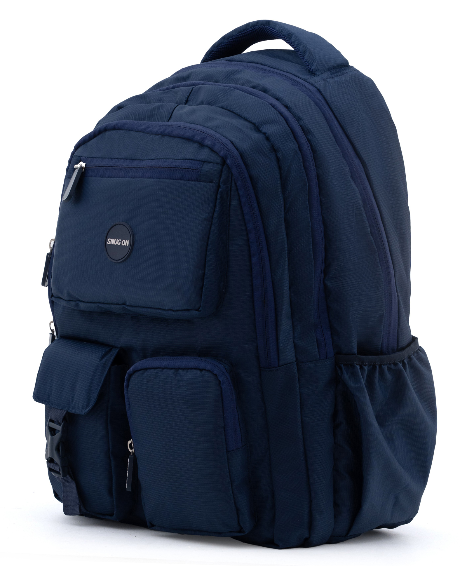 Novex Snug-On 35 L Backpack | Novex Recon Multi-Compartment School Bag cum Travel Bag | Spacious & Versatile (Navy Blue) - 19 Inch, 9 to 12 Years-image-20