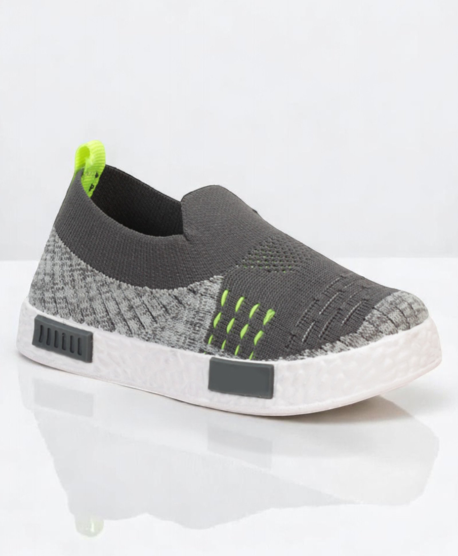 Lil Lollipop Colour Blocked Shoes - Grey-image-23