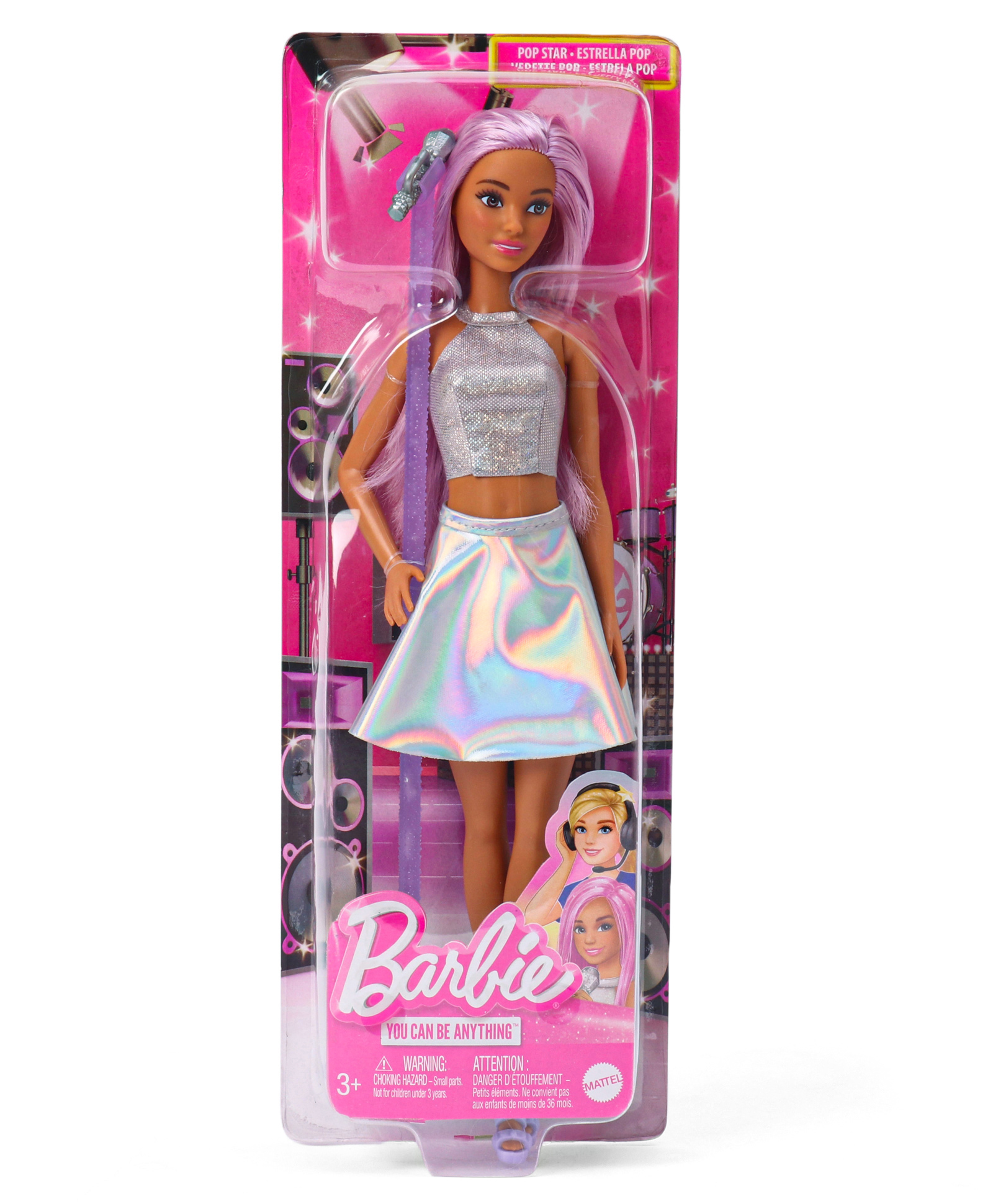 Barbie Pop Star Doll Pink - Height 30 cm-picture-23