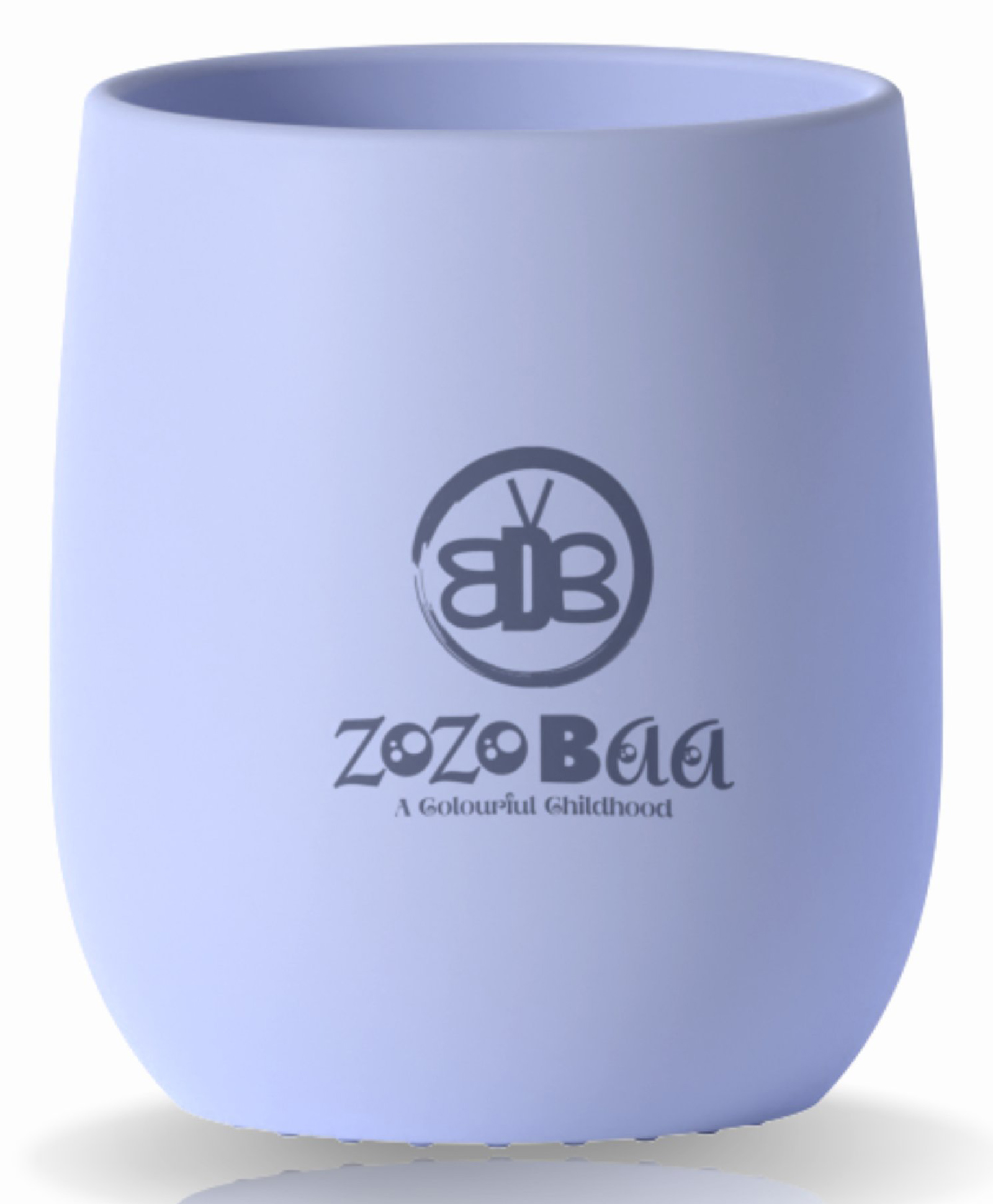 ZoZoBaa Silicone Baby Drinking Cup with Easy Grip | Multipurpose Tiny Cups for Infants First Stage Training | Bpa-Free, Unbreakable Non Sippy Cup for Toddlers (Purple)-image-12