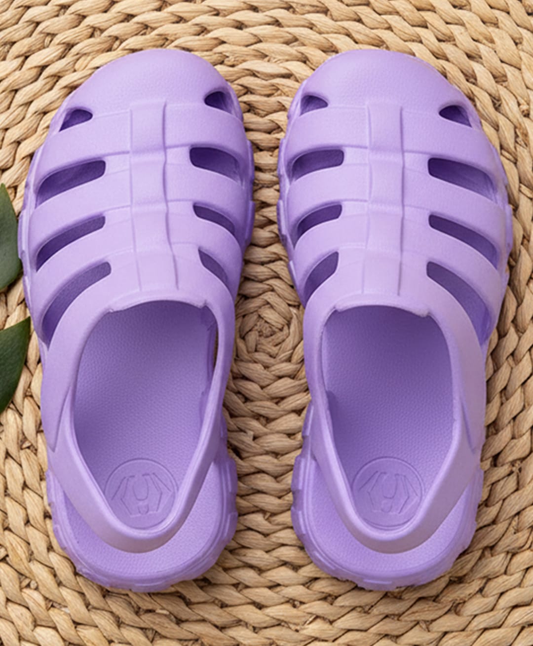 HOPPA SWEDEN Solid Gladiator Style Clogs - Lavender-picture-19