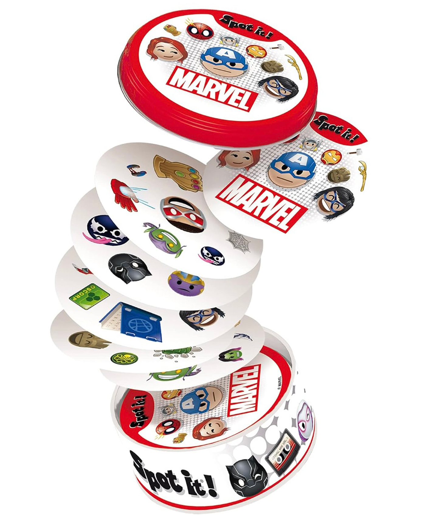 ARCADE TOYS Marvel Spott It! Card Game for Kids Adults (Colour May Vary)-picture-42