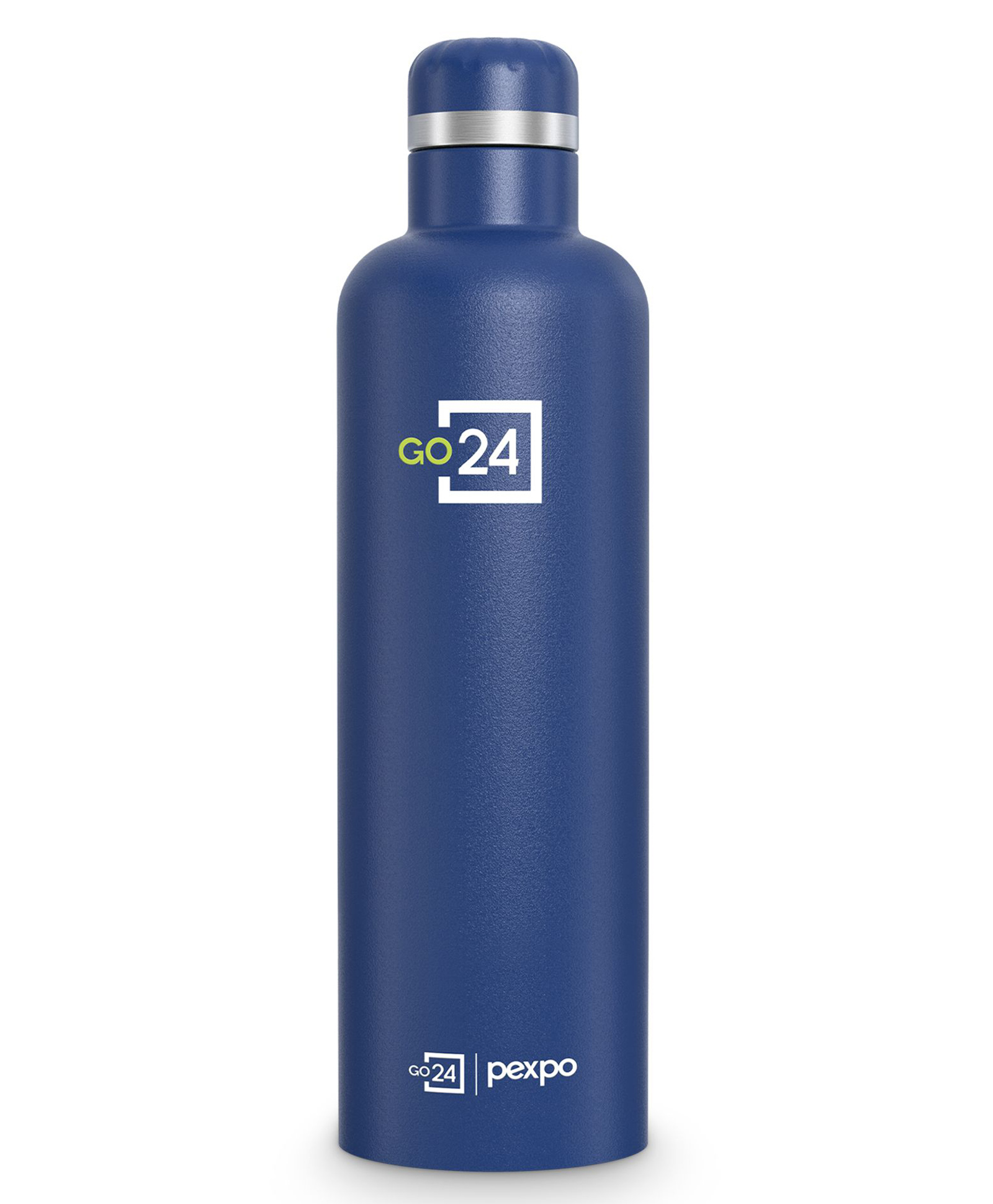 Pexpo Stainless Steel Hot and Cold Vacuum Insulated ISI Certified Flask,750ml, Denim Blue, Set of 1, | Double Wall Flask | BPA Free | Office | School | Home | Hiking | Gym-image-47