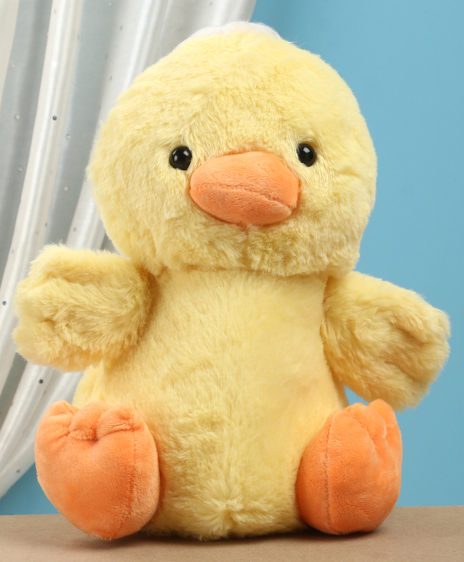 Furry Pals Sitting Duck Soft Toy Yellow - Height 27 cm-image-19
