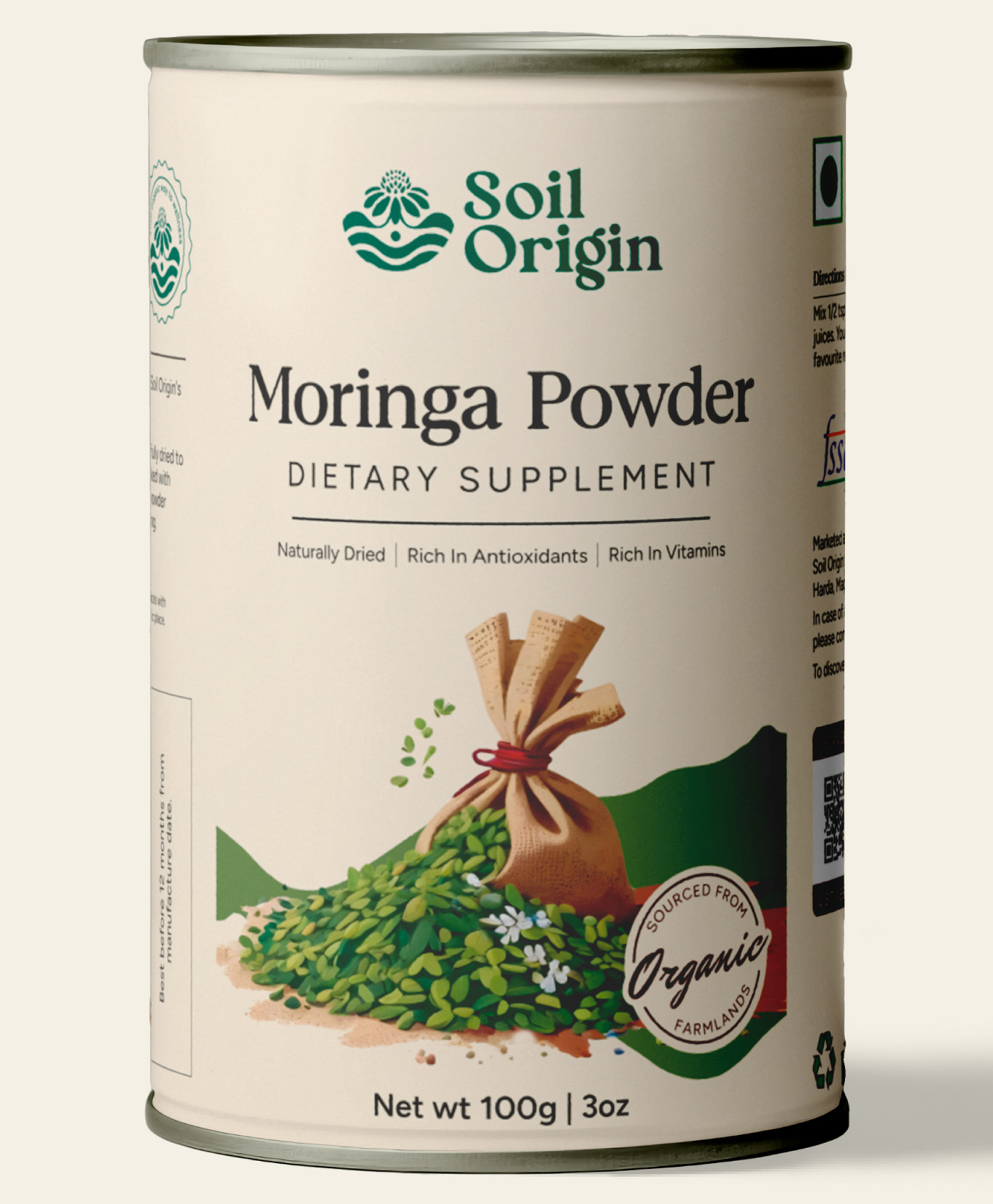Soil Origin Moringa Powder - 100 g-image-17