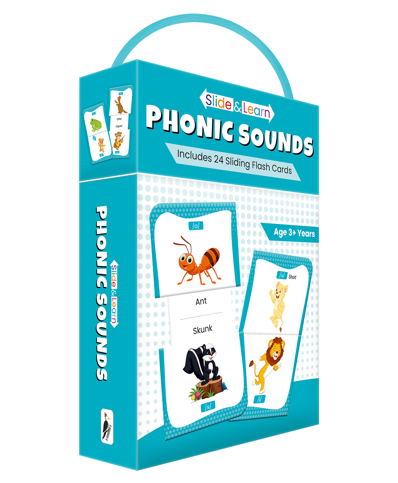 Woodpecker Books Slide & Learn Flash Cards - Phonic Sounds-picture-13