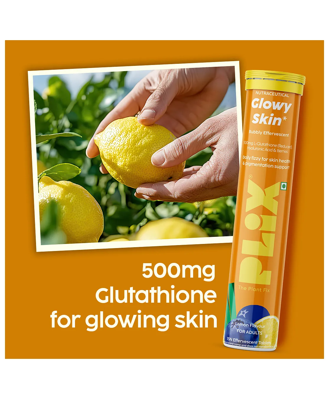 glowy skin effervescent with 500mg glutathione reviews PLIX Supplement Hyaluronic Acid, Vitamin C, E & Berries Buy PURE NUTRITION GLUTATHIONE 500