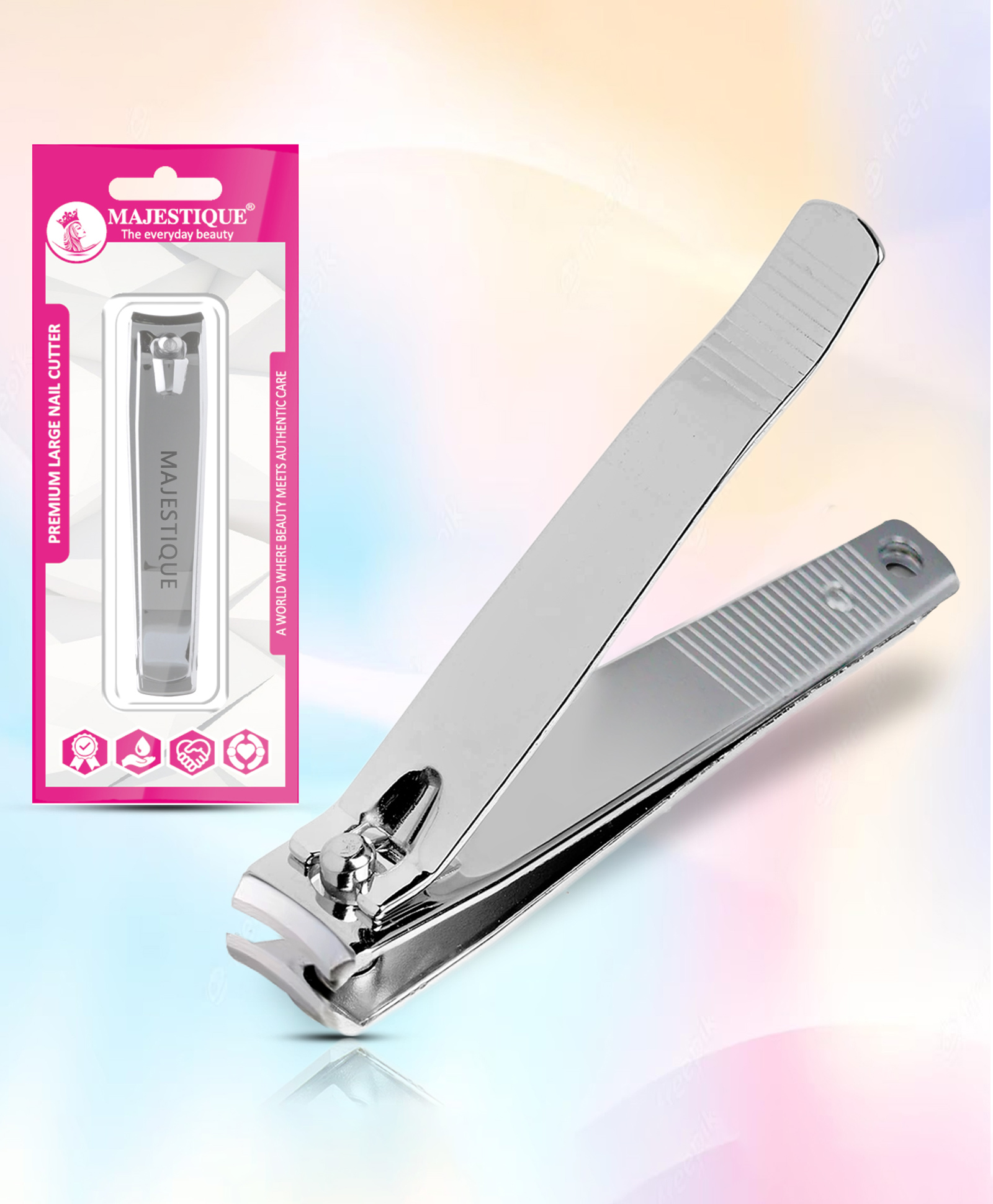 Majestique Premium Large Nail Cutter for Women Men, Big Nail Cutter for Thick Nails, Toes Nail & Fingernails-image-37