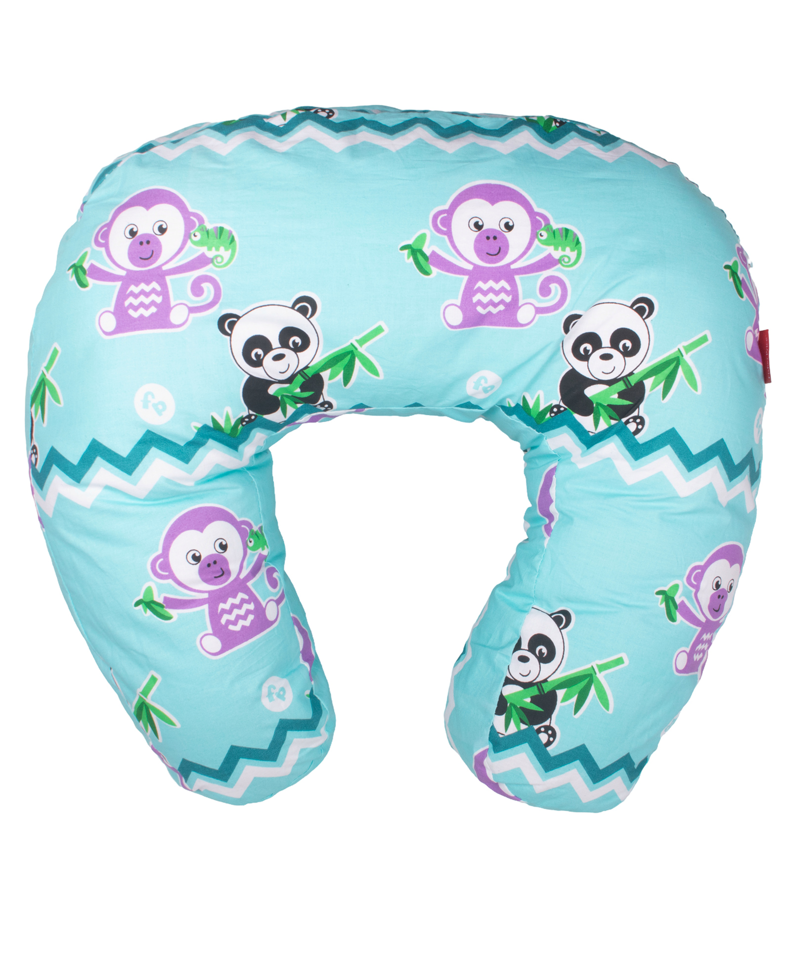 Fisher Price by NB Sky Dream Baby 100% Cotton Feeding Pillow - Turquoise-image-36