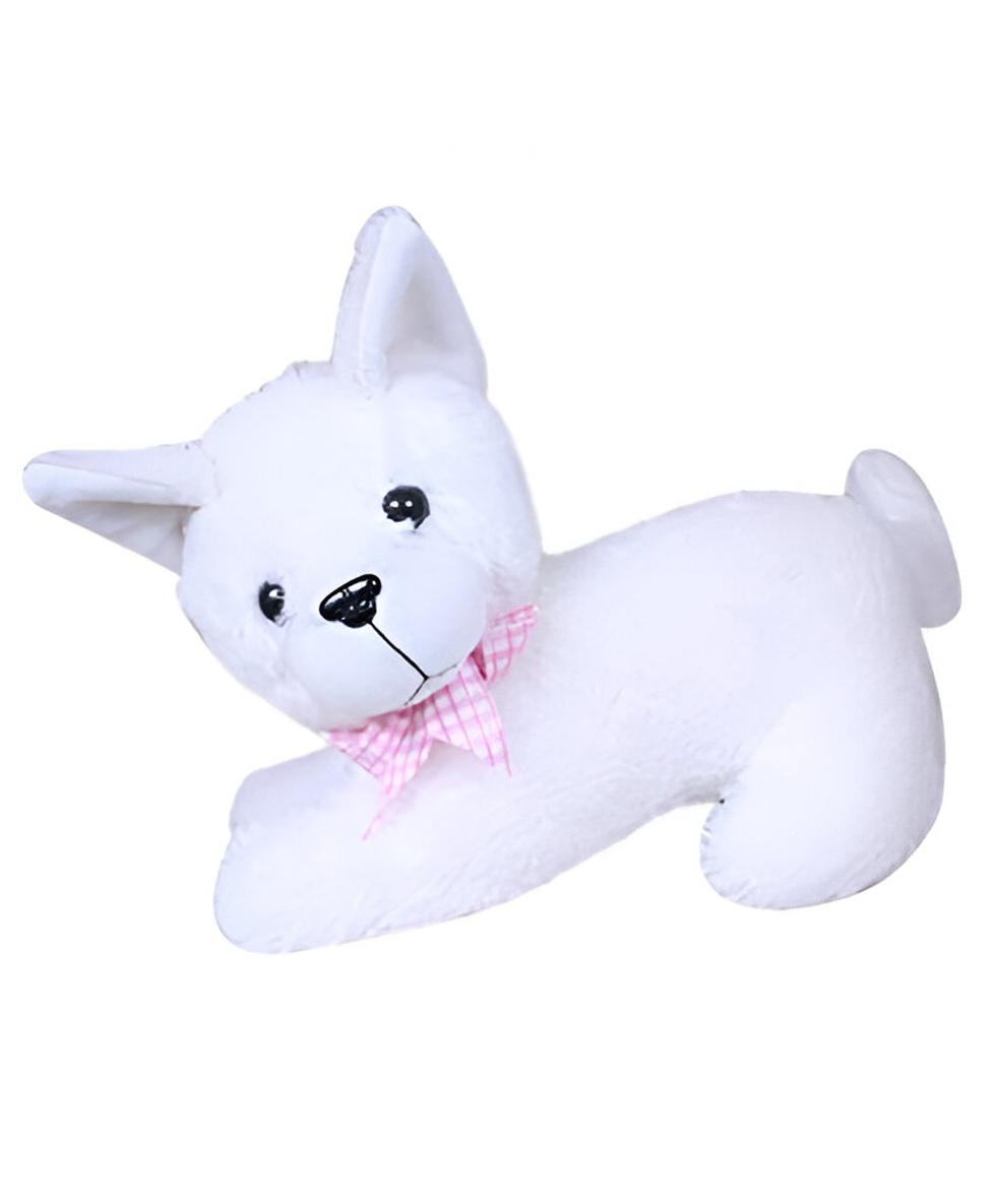 Tickles Cat Soft Stuffed Animal Plush Toy For Kids Boys & Girls Birthday Gift (Color: White Size: 28 cm)-image-16