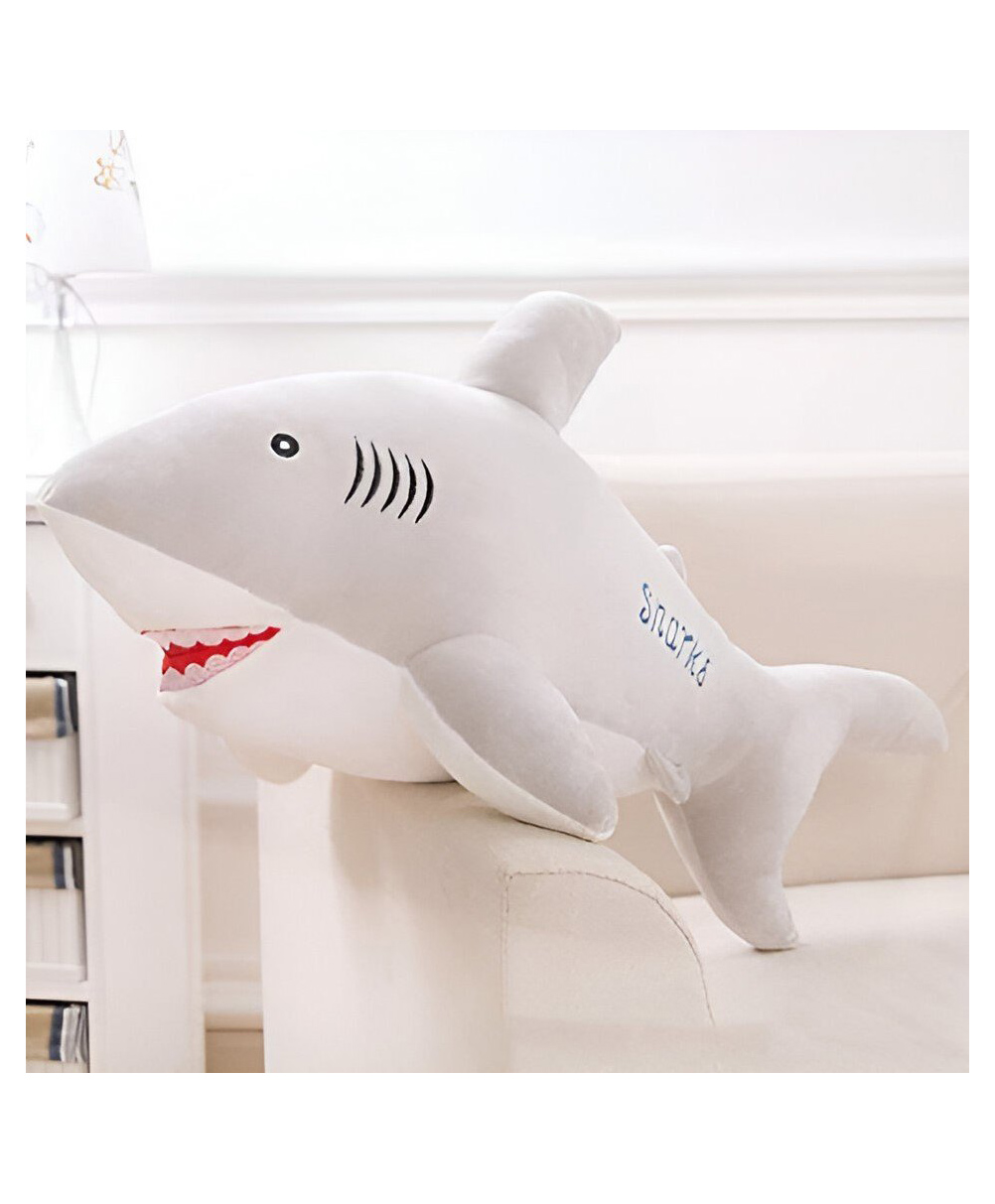 Tickles Ocean Shark Super Soft Stuffed Plush Animal Toy For Kids Boys & Girls Birthday Gift (Size: 45 cm Color: Grey)-image-34