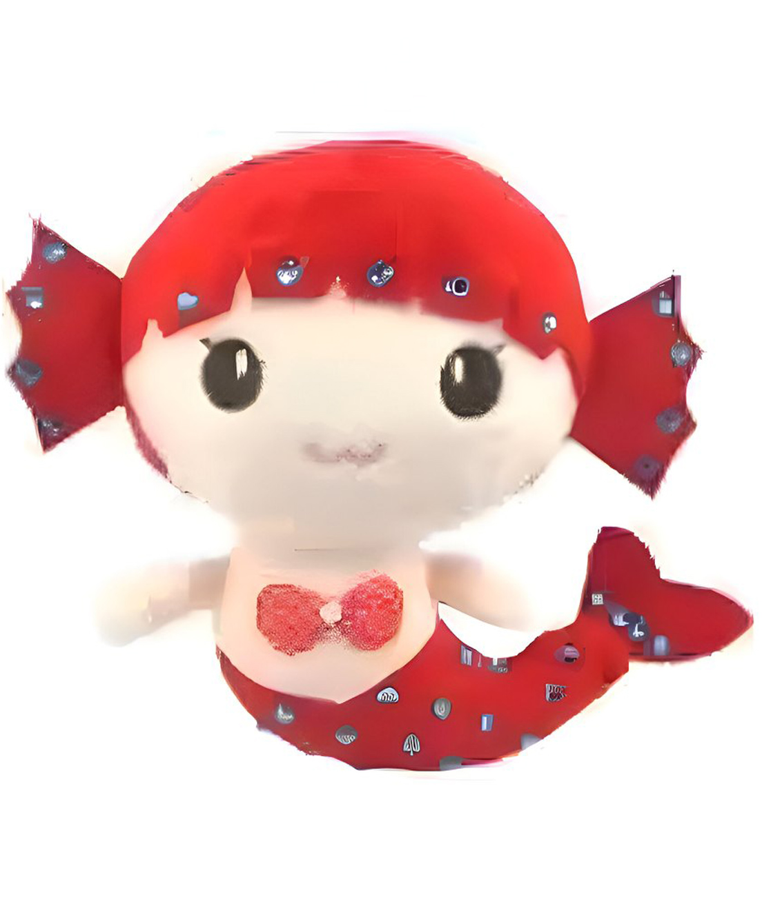 Tickles Gorgeous Mermaid Soft Stuffed Plush Toy For Kids Boys & Girls Birthday Gift (Color: Red Size: Length 20 cm)-picture-18