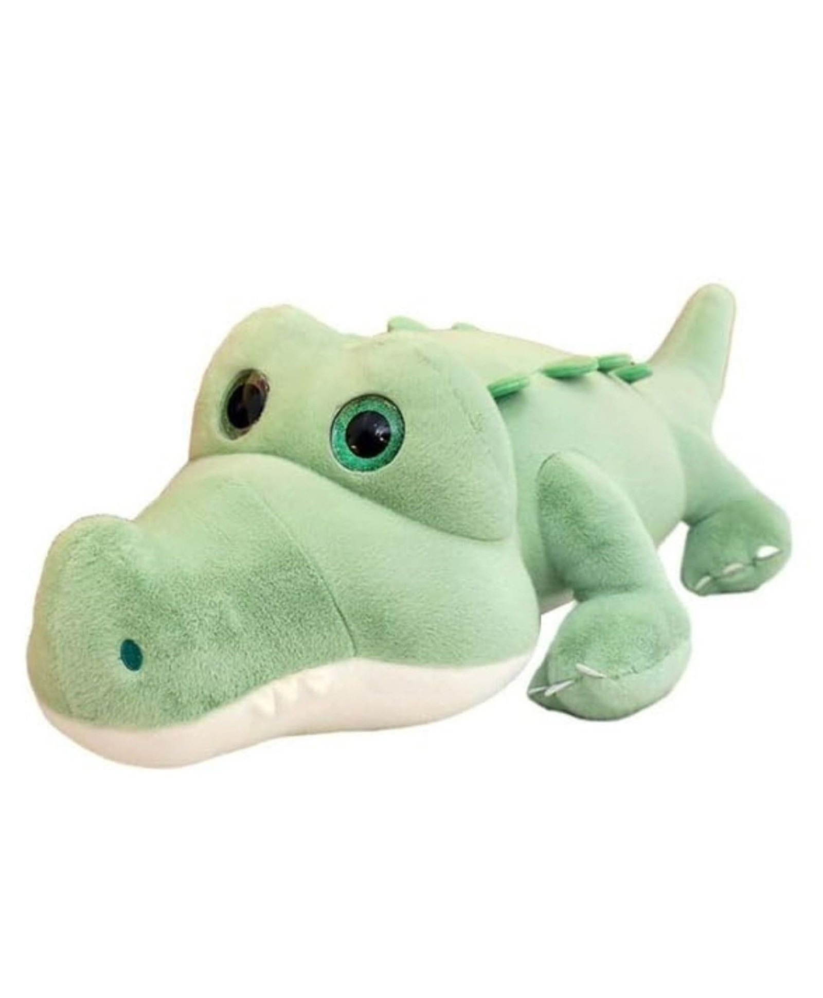 Tickles Crocodile Soft Stuffed Plush Animal Toy for Kids Boys & Girls Birthday Gift (Color: Green Size: Length 60 cm)-picture-20