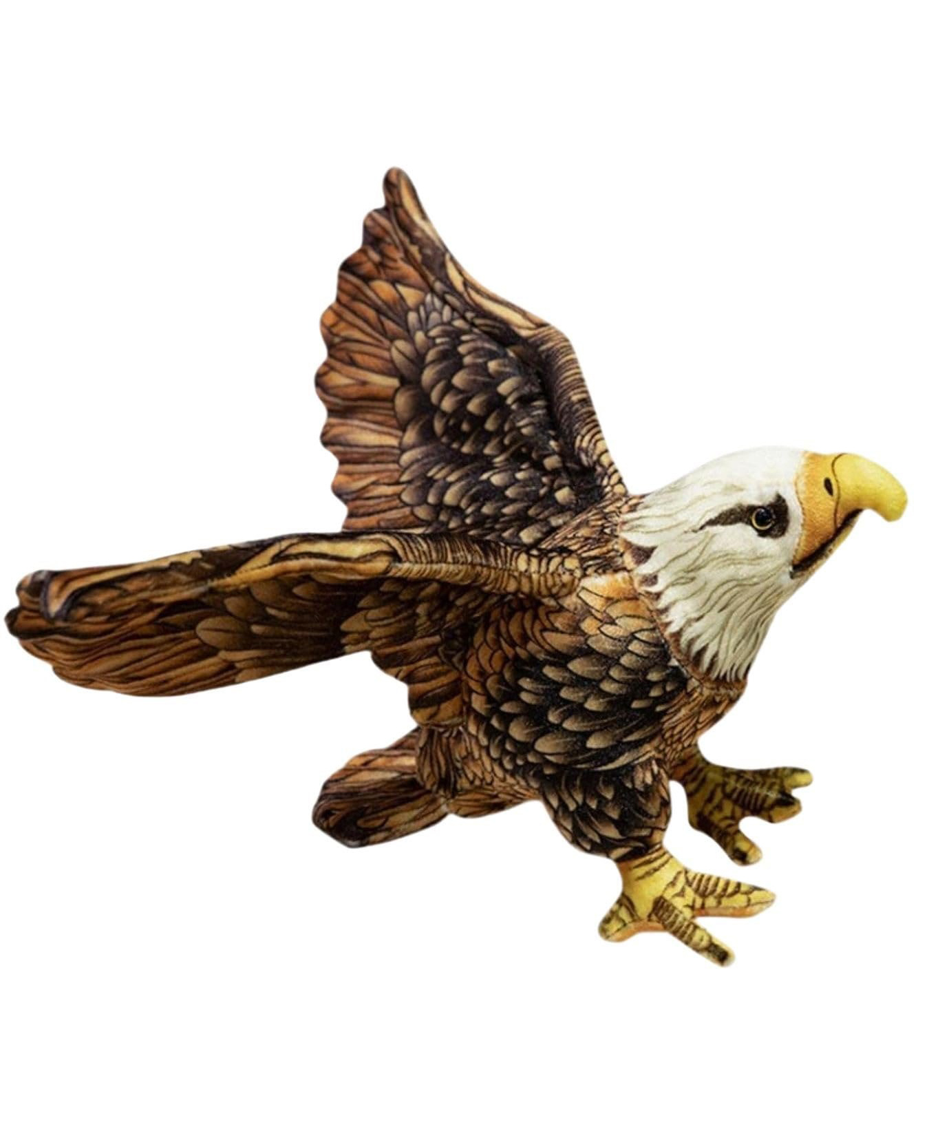 Tickles Bald Eagle Soft Stuffed Plush Bird Toy for Kids Boys & Girls Birthday Gift (Color: Multicolor Size: Length 50 cm)-image-23