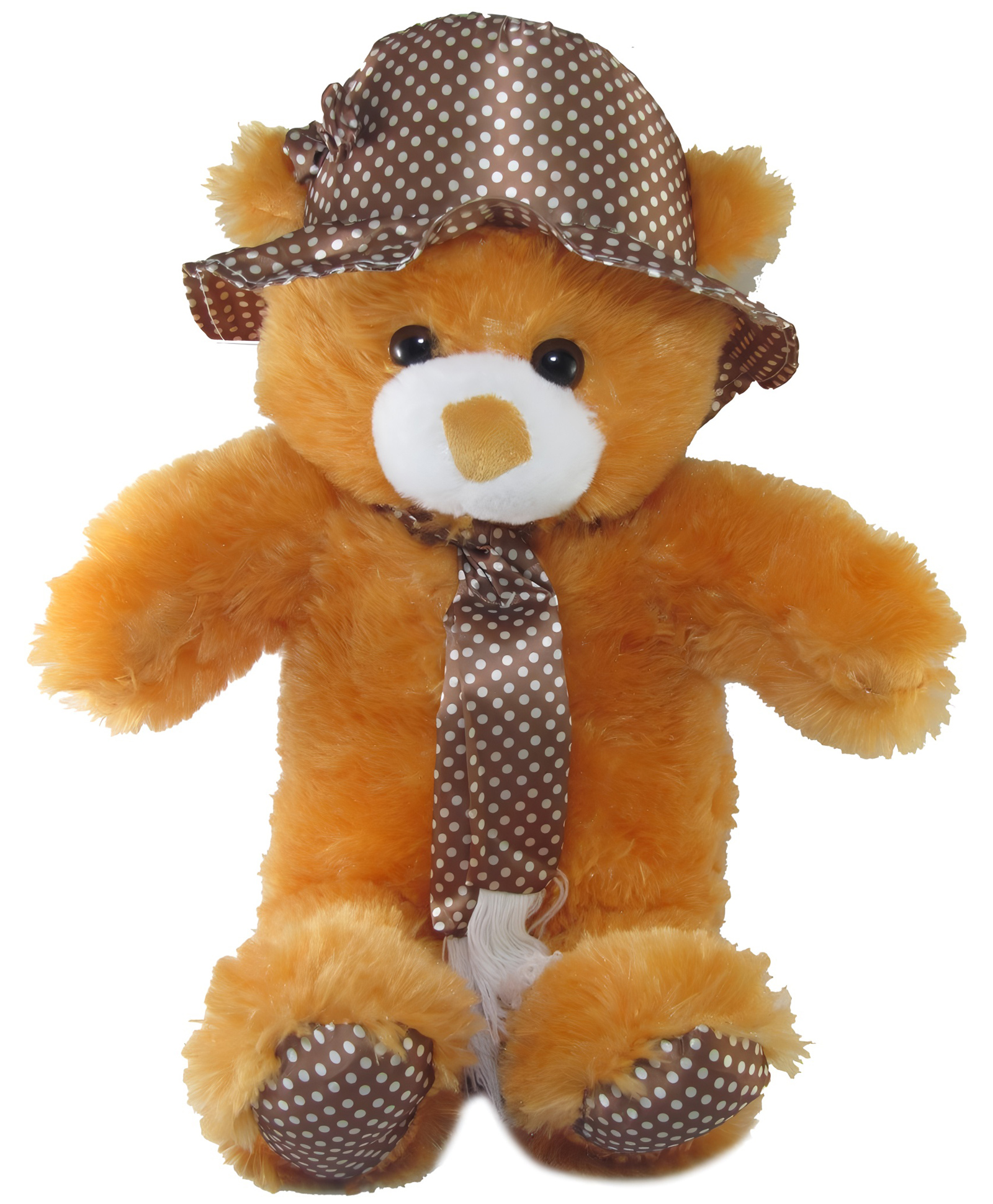Tickles Cap Teddy Soft Stuffed Plush Toy for Kids Boys & Girls Birthday Gift (Size: 60 cm Color: Brown)-image-11