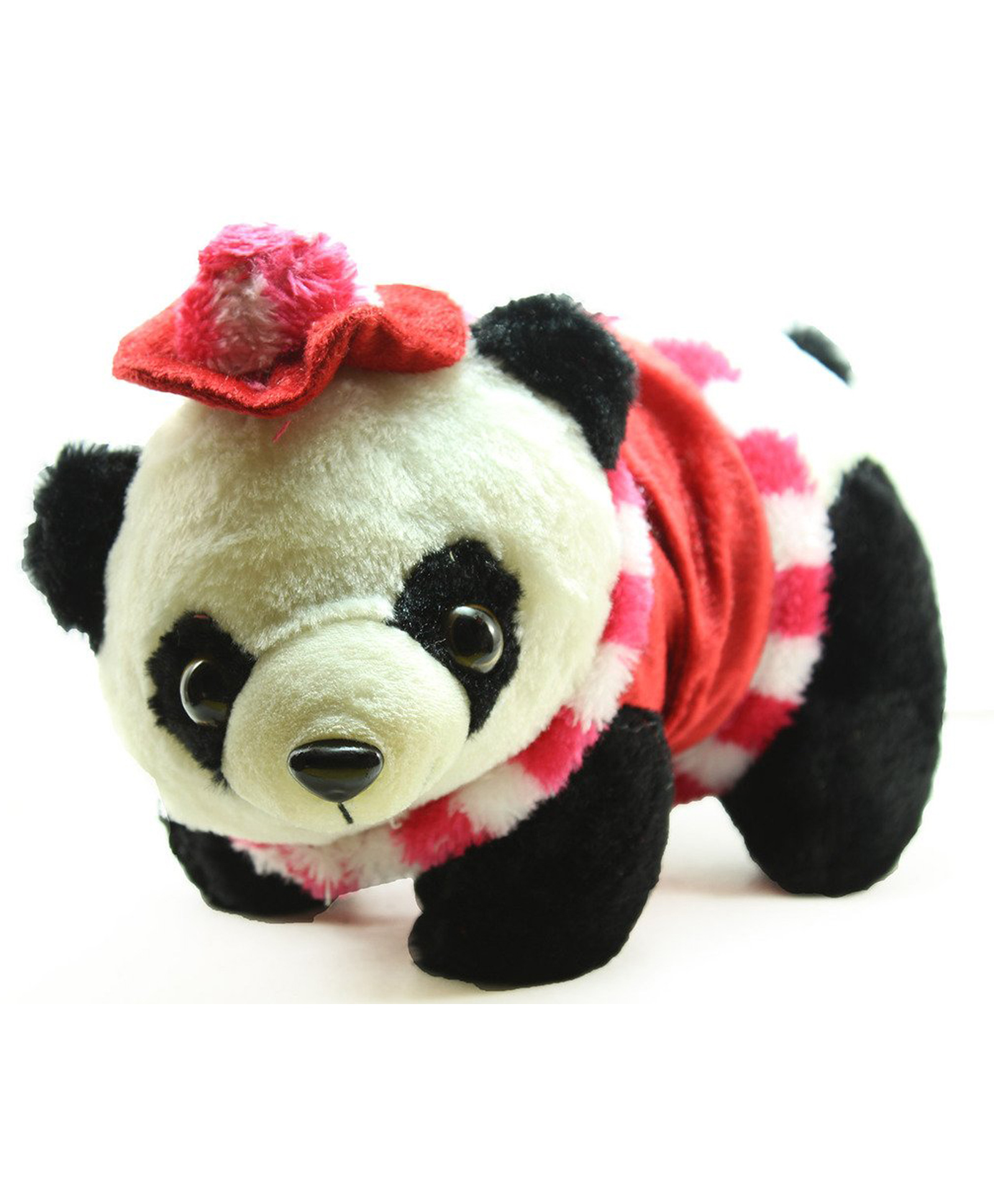 Tickles Panda with A Cap Dress Soft Stuffed Plush Animal Toy for Kids Boys & Girls Birthday Gift (Size: 70 cm Color: Black)-image-48