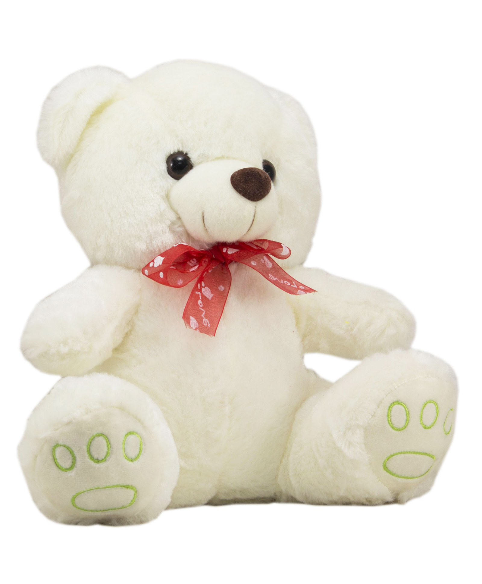 Tickles Romantic Loving Teddy Soft Stuffed Plush Toy for Kids Boys & Girls Birthday Gift (Color: White Size: 25 cm)-picture-18
