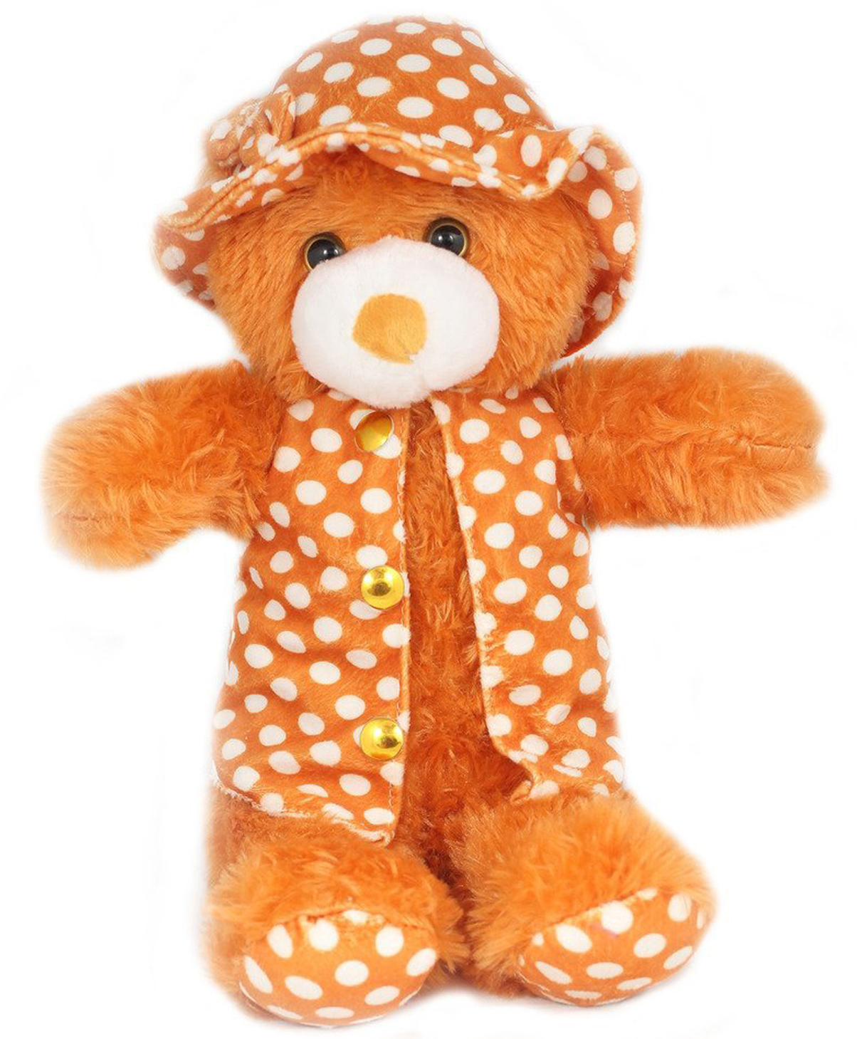 Tickles Jacket Teddy Soft Stuffed Plush Toy for Kids Boys & Girls Birthday Gift (Size: Length 60 cm Color: Brown)-image-19