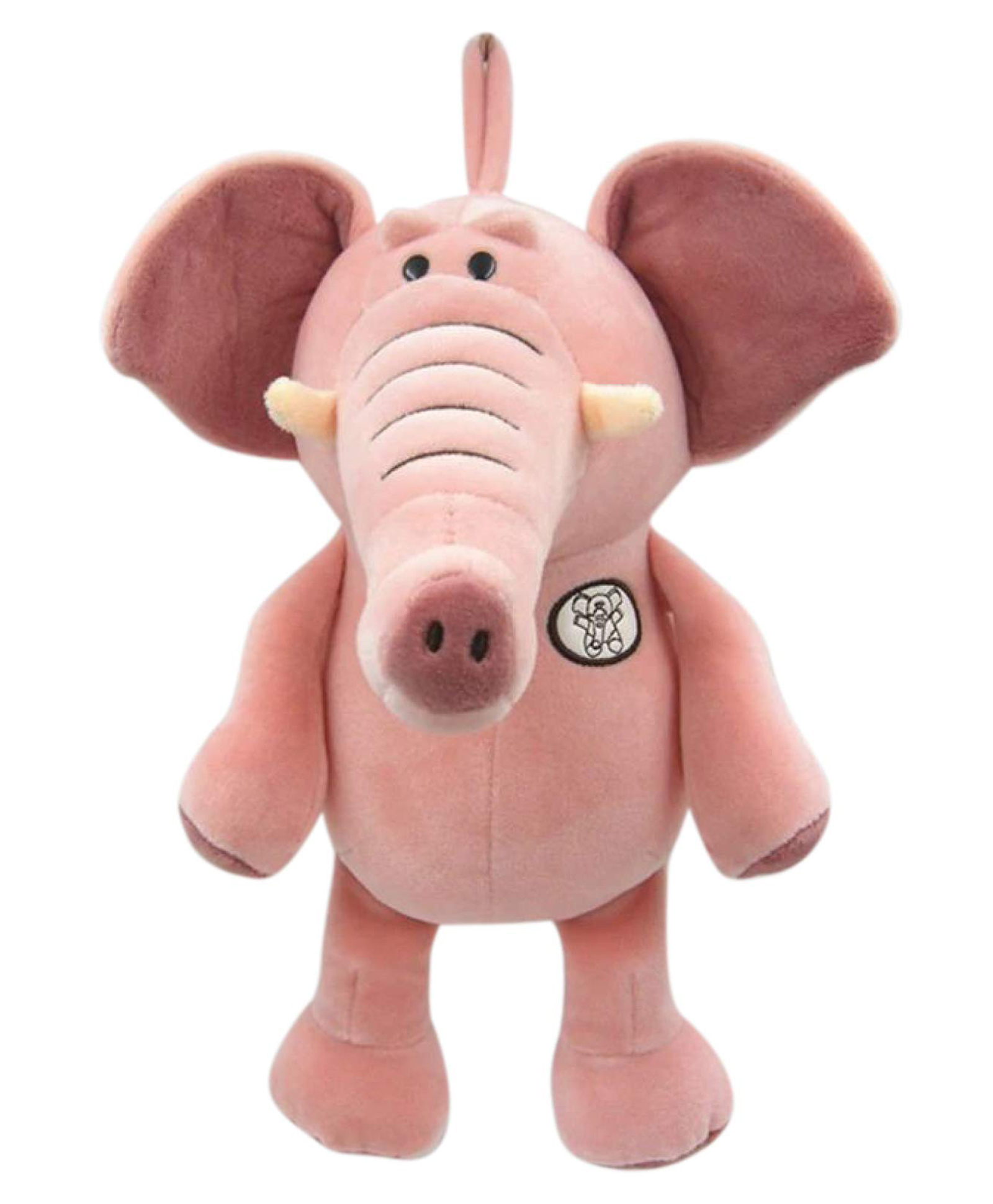 Tickles Elephant Soft Stuffed Plush Toy Animal Toy for Kids Girls & Boys Birthday Gift (Color: Pink Size: Length 25 cm)-image-32